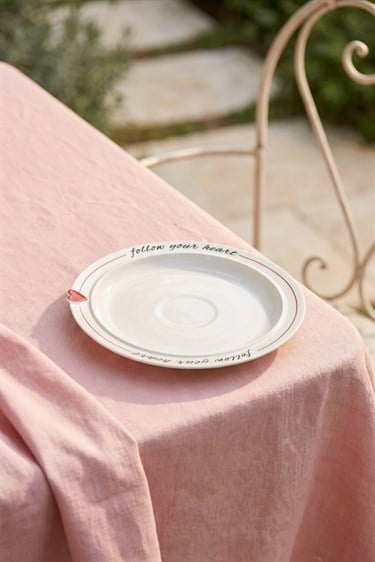 Cuore Love Porselen Pasta Tabak - 21 cm