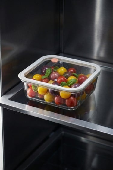 Kare Cam Kahvaltılık Kase 1940 ML - 1 Adet 