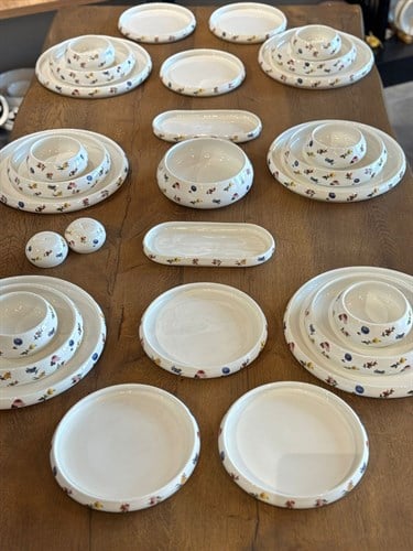 Lauren 6 Kişilik 29 Parça Porselen Yemek Takımı