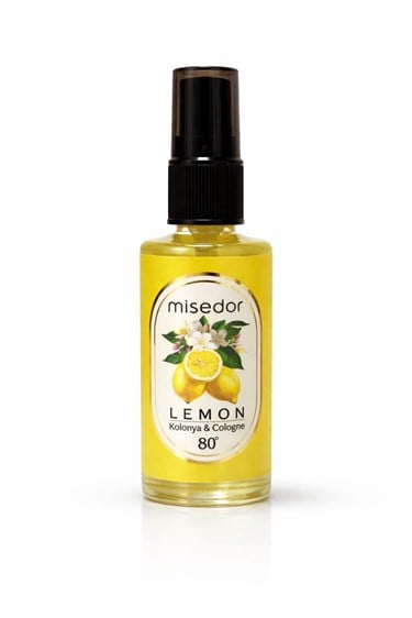 Limon Kolonyası 80° -  50ml Cep Boy