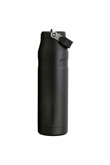 Stanley The IceFlow Flip Straw Pipetli Termos Bardak 1.06 LT / 36 OZ - Black 2.0