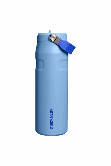 Stanley The IceFlow Flip Straw Pipetli Termos Bardak 0,70 LT / 24 OZ - Blue Sky