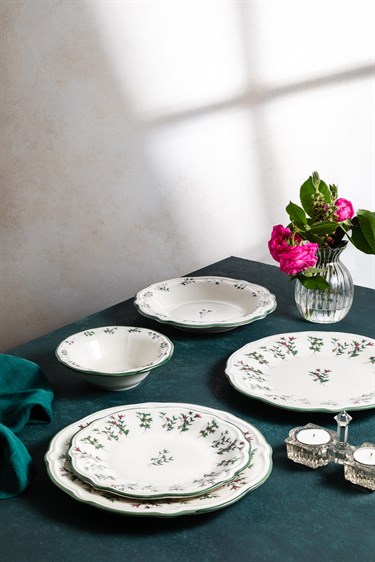 Terra 6 Kişilik 24 Parça Porselen Yemek Takımı
