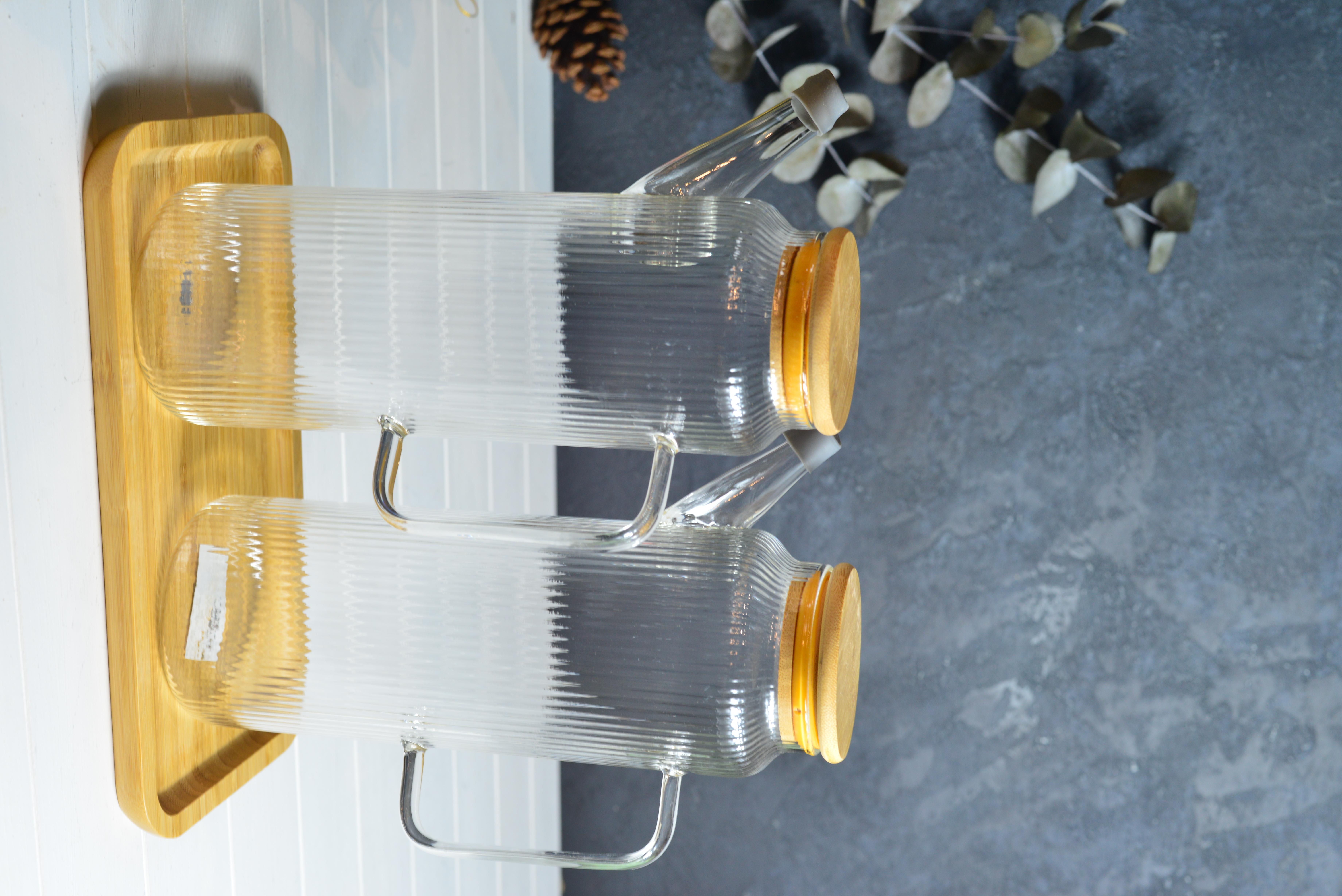 2 li Bambu Kapaklı Reiko Yağlık 1000 Ml