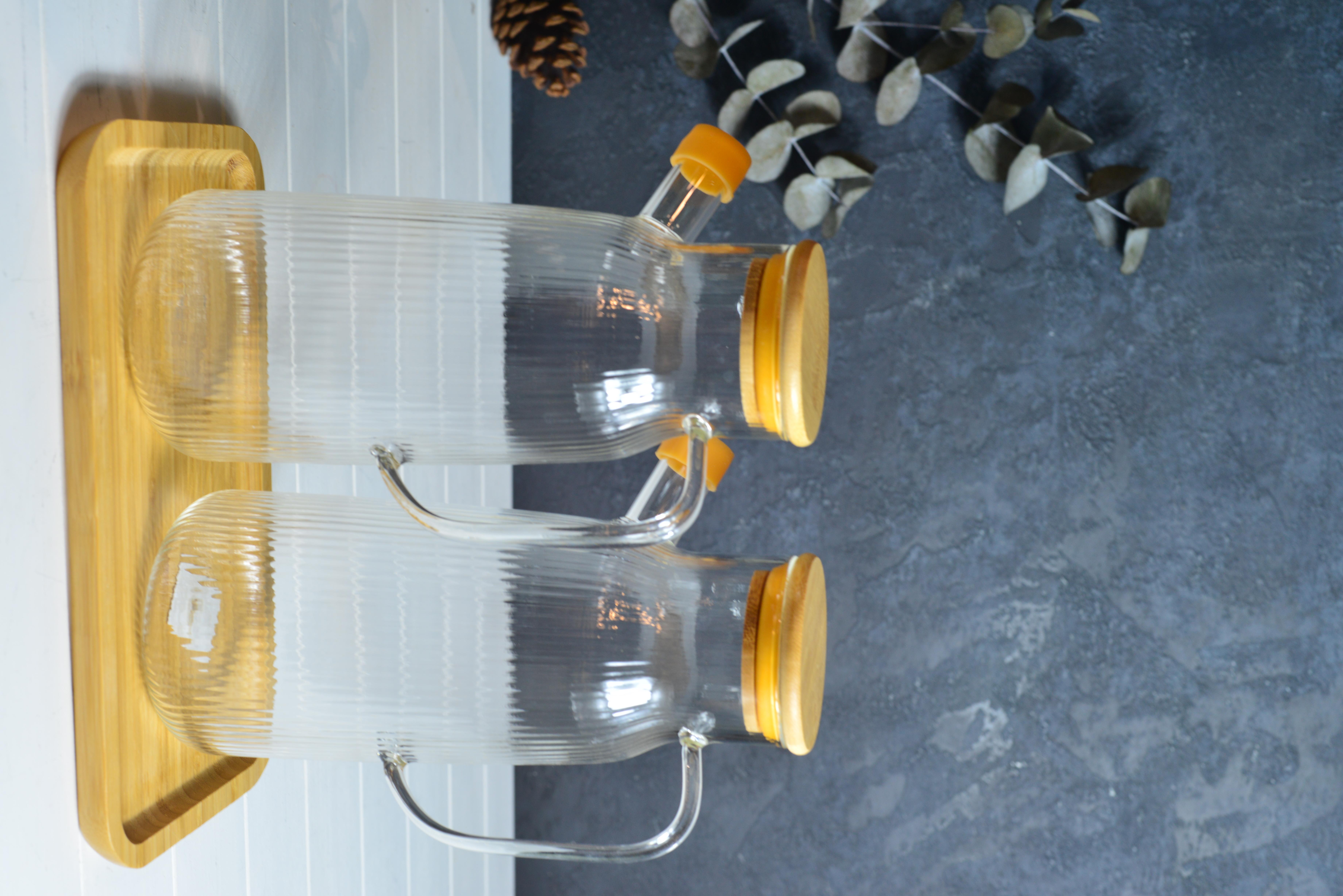 2 li Bambu Kapaklı Ripley Yağlık 1000 Ml