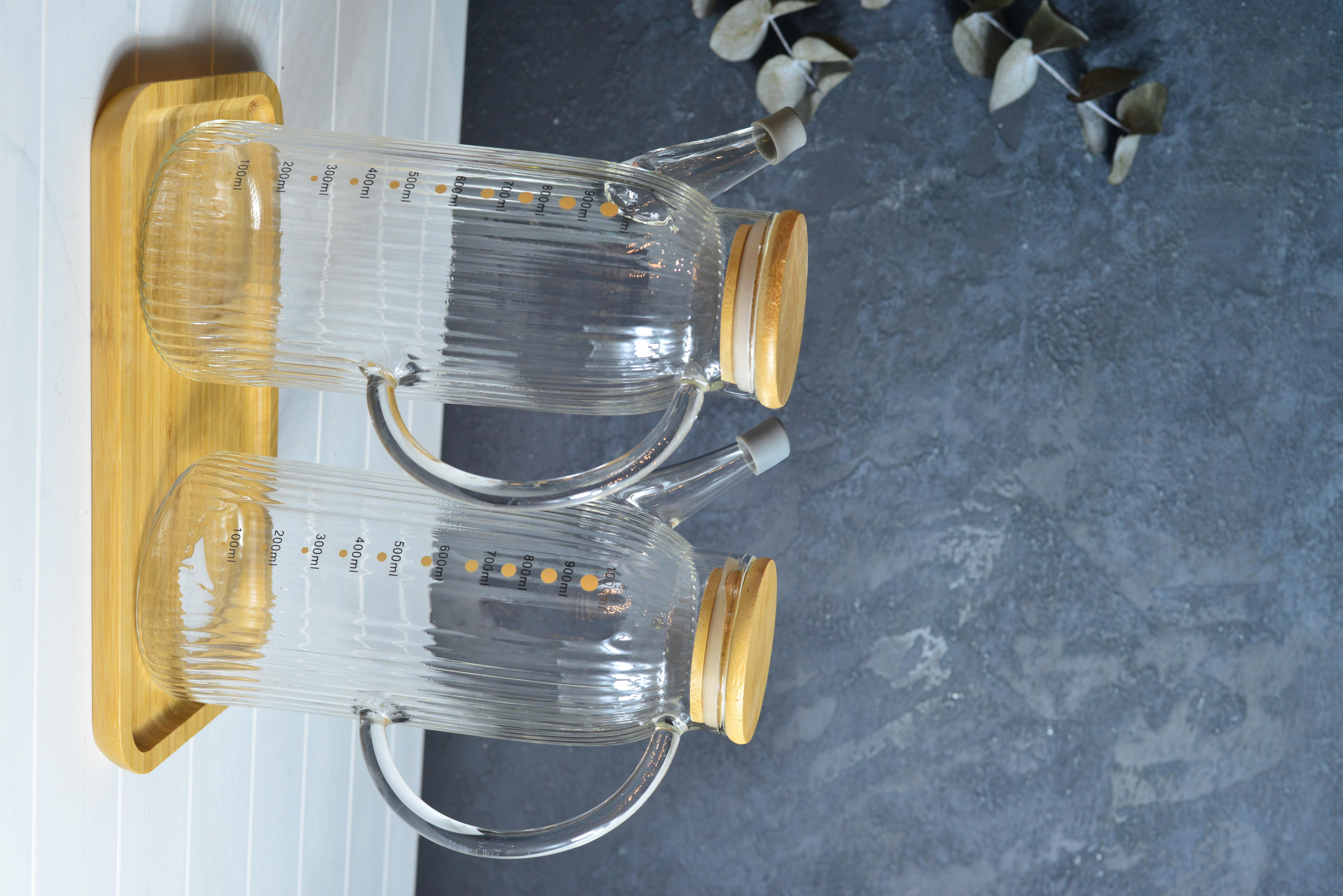 2 li Bambu Kapaklı Roewe Yağlık 1000 Ml