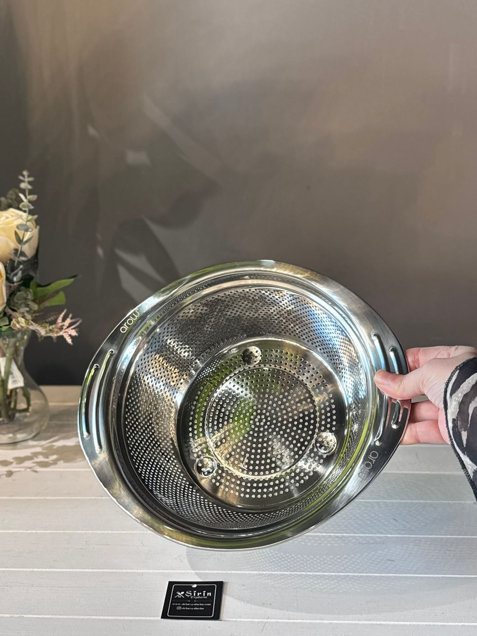 25 Cm Metal Süzgeç