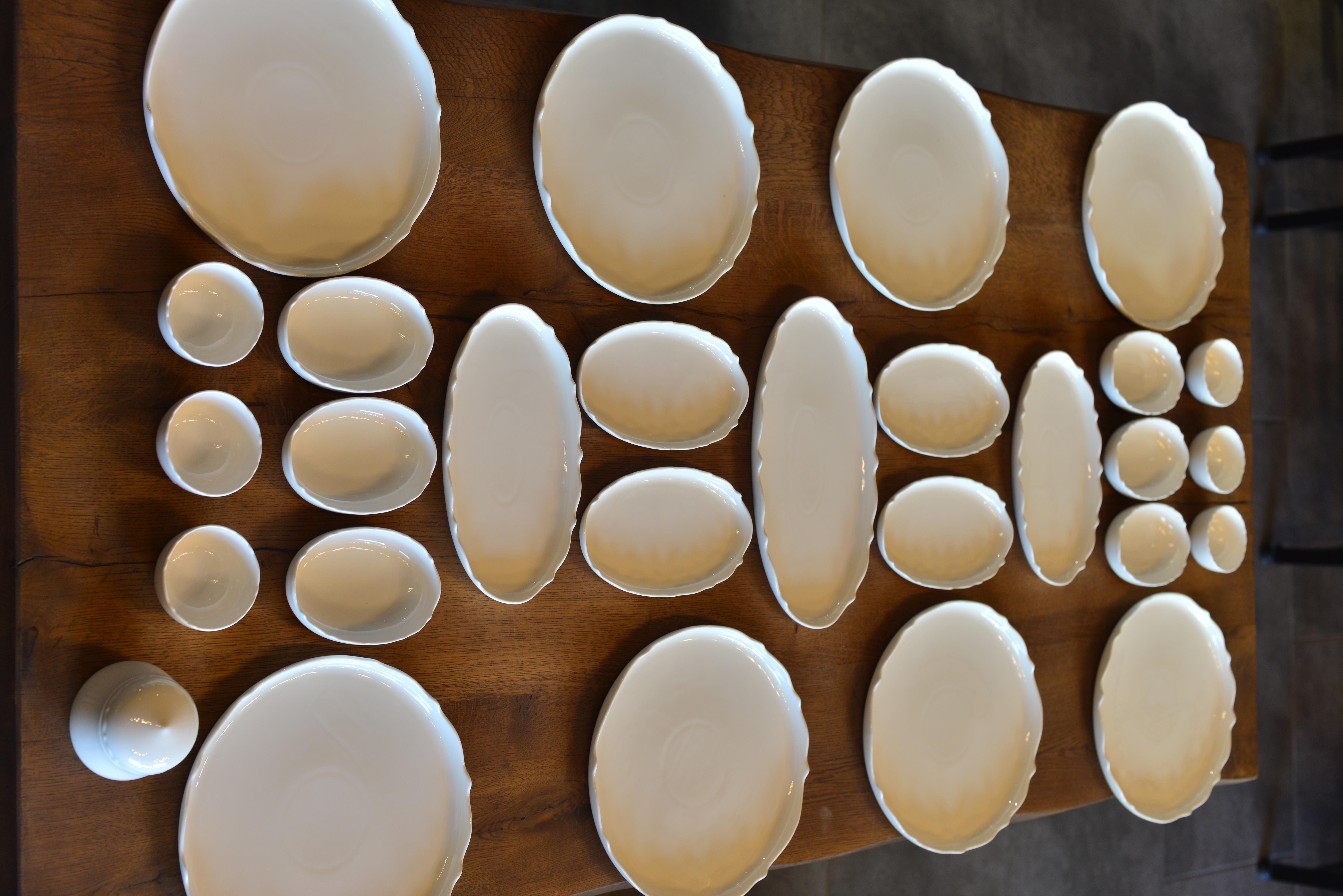 28 Parça 8 kişilik Porselen Kahvaltı / Yemek Seti 