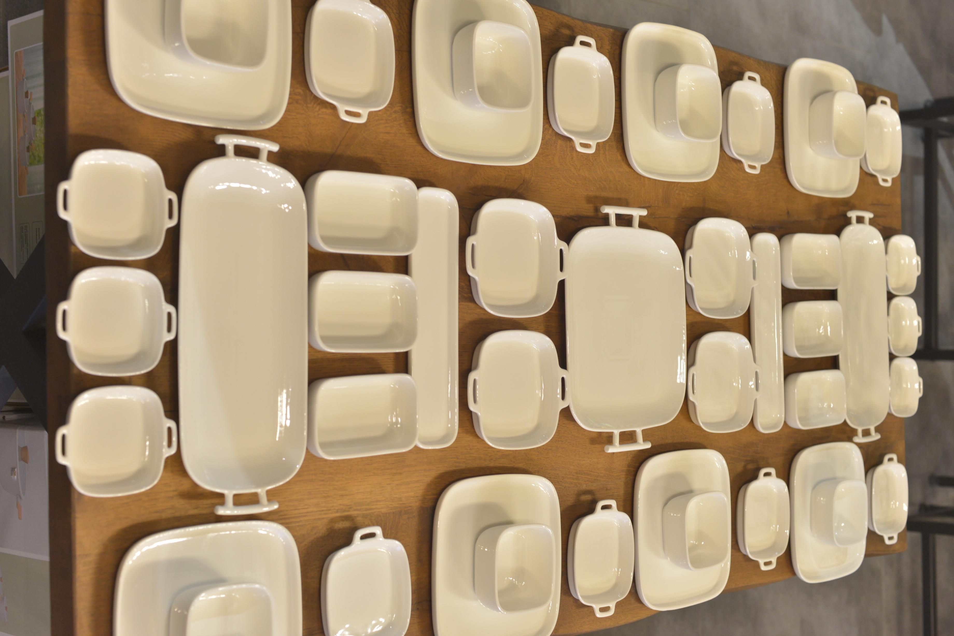 45 Parça 8 kişilik Pure Royal Porselen Kahvaltı Seti 