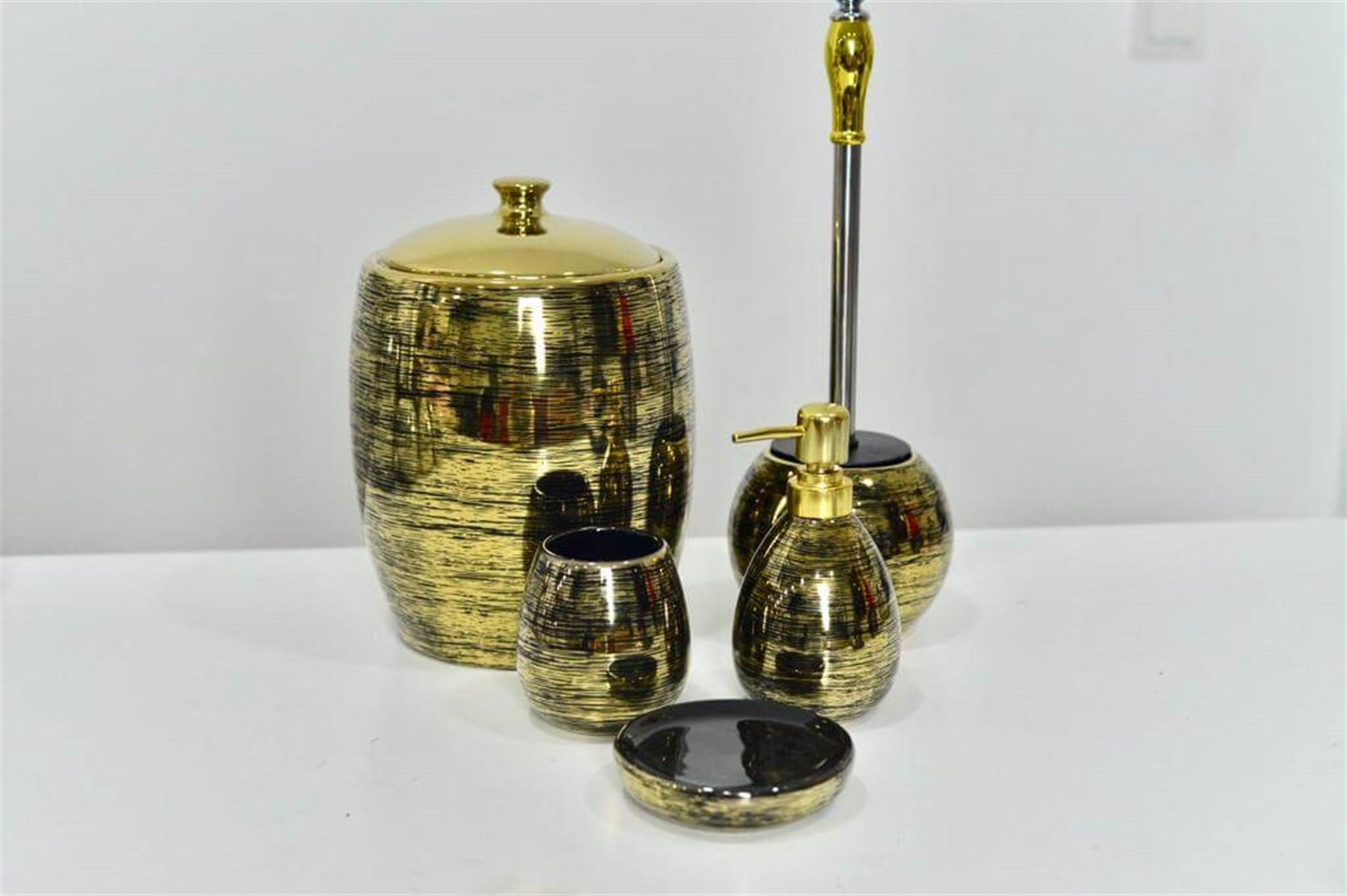 5 Li Banyo Seti - Gold