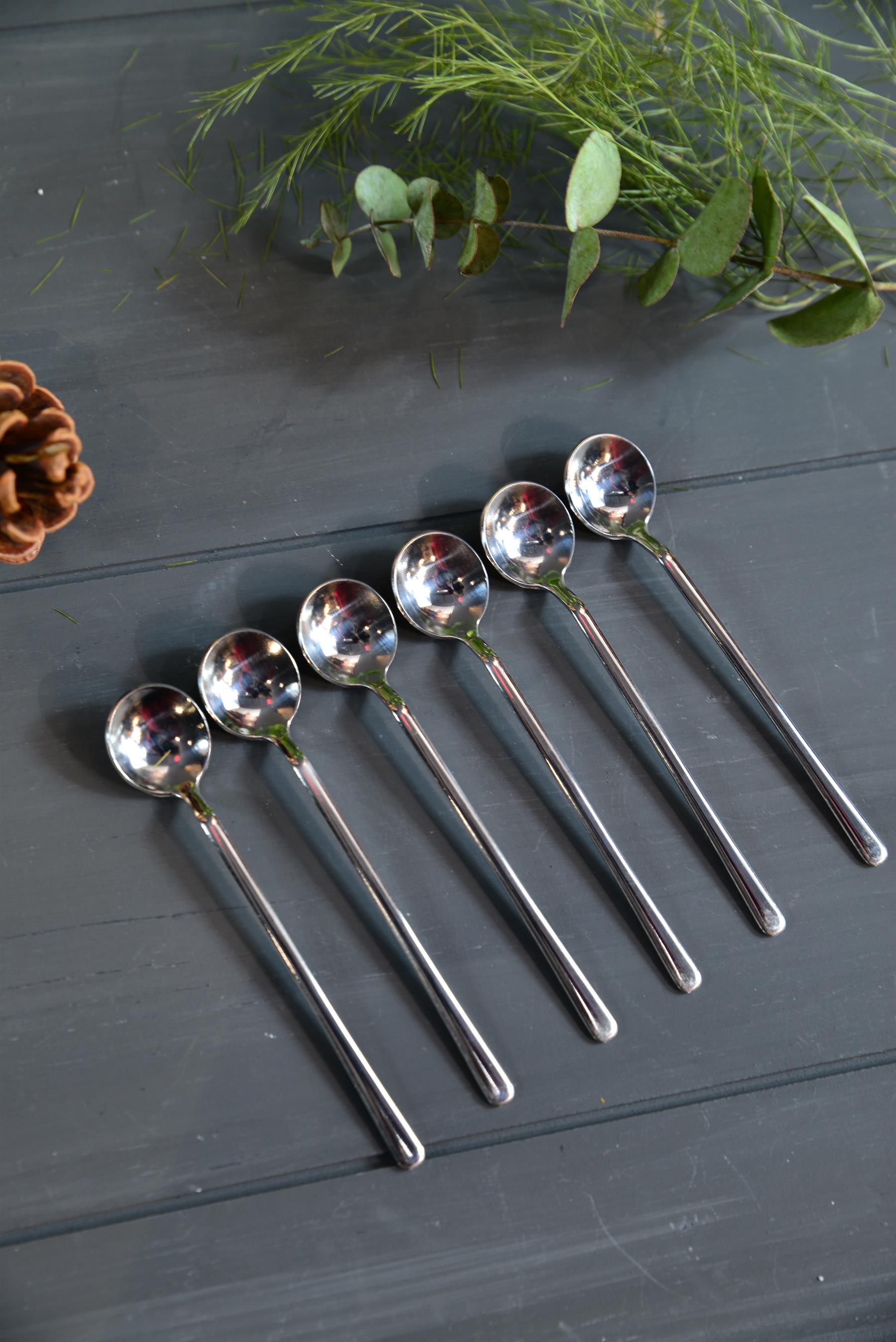 6 Lı Starliçe Çelik Çay / Nescafe Kaşığı