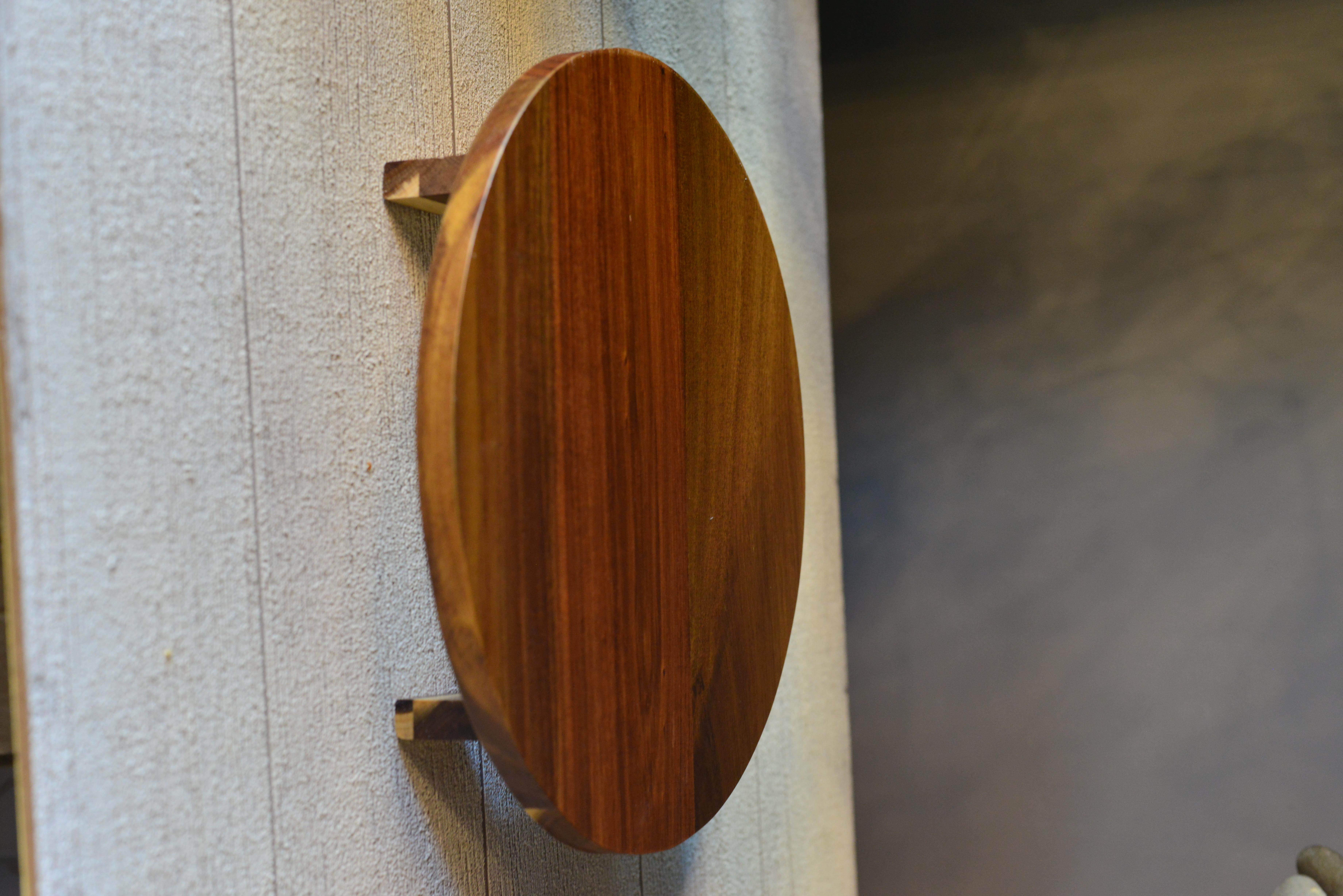 Akasya Ayaklı Yuvarlak Sunumluk Büyük Boy - 1 Adet