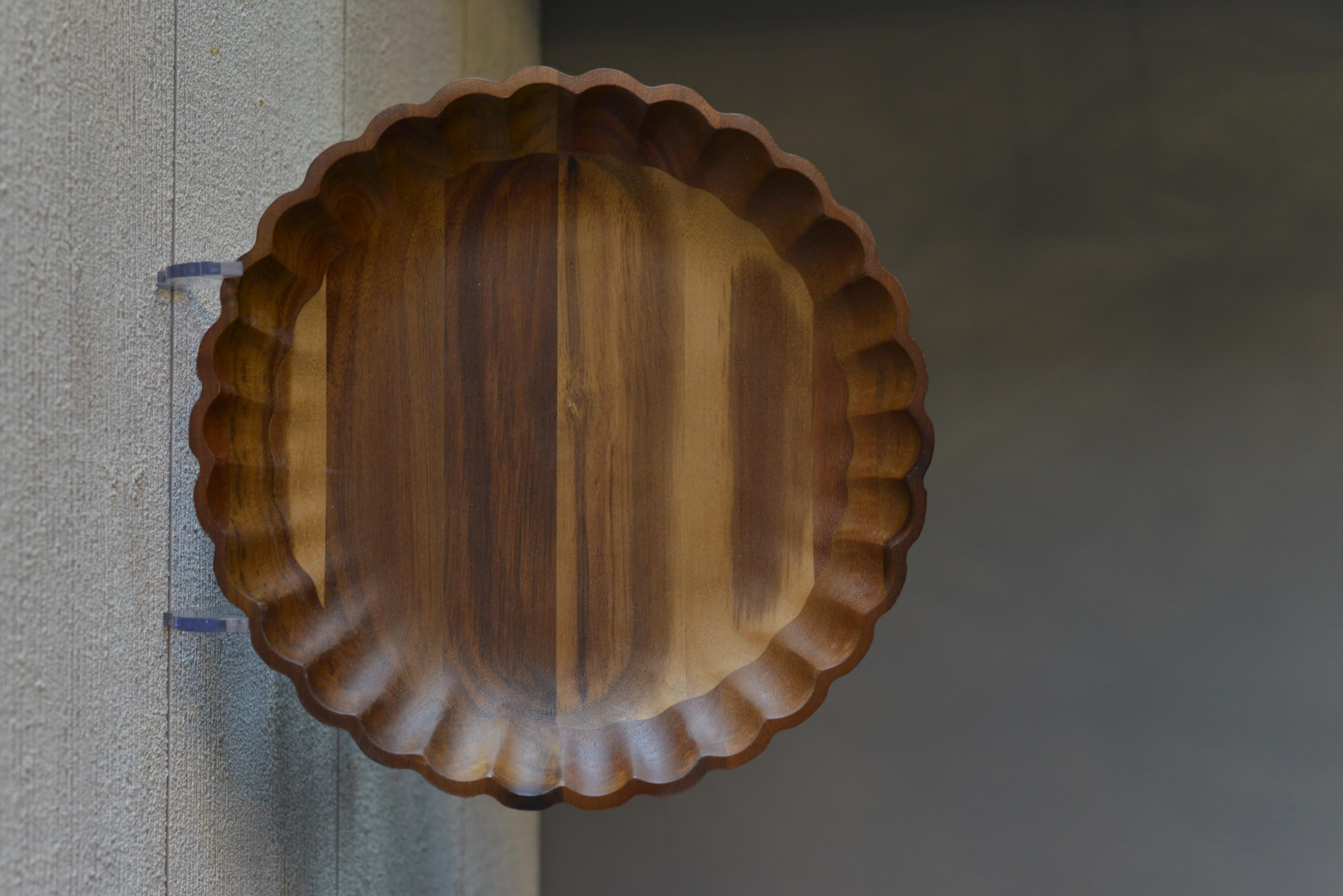 Akasya Curve Sunum Tabak Büyük Boy - 1 Adet