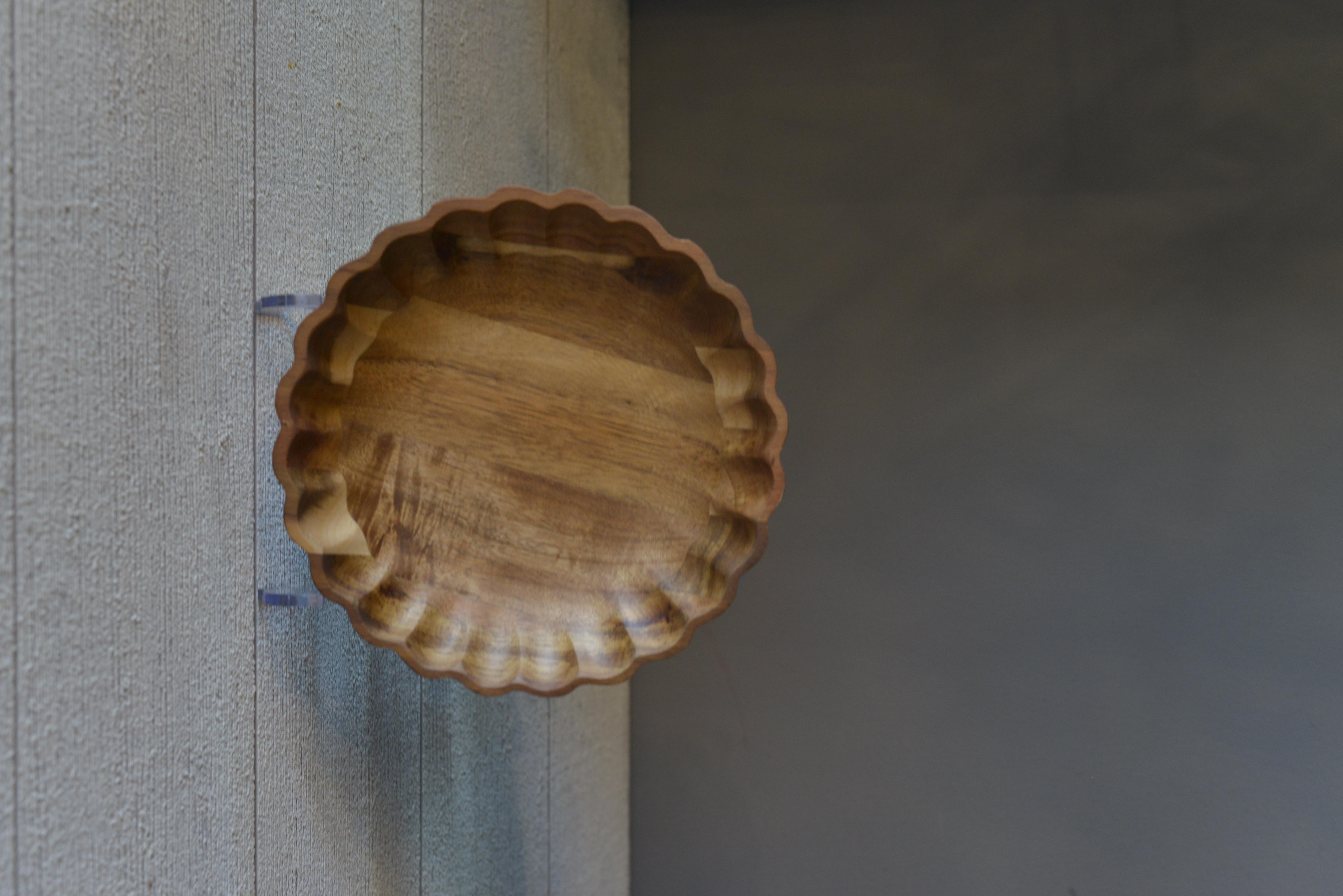 Akasya Curve Sunum Tabak Küçük Boy - 1 Adet