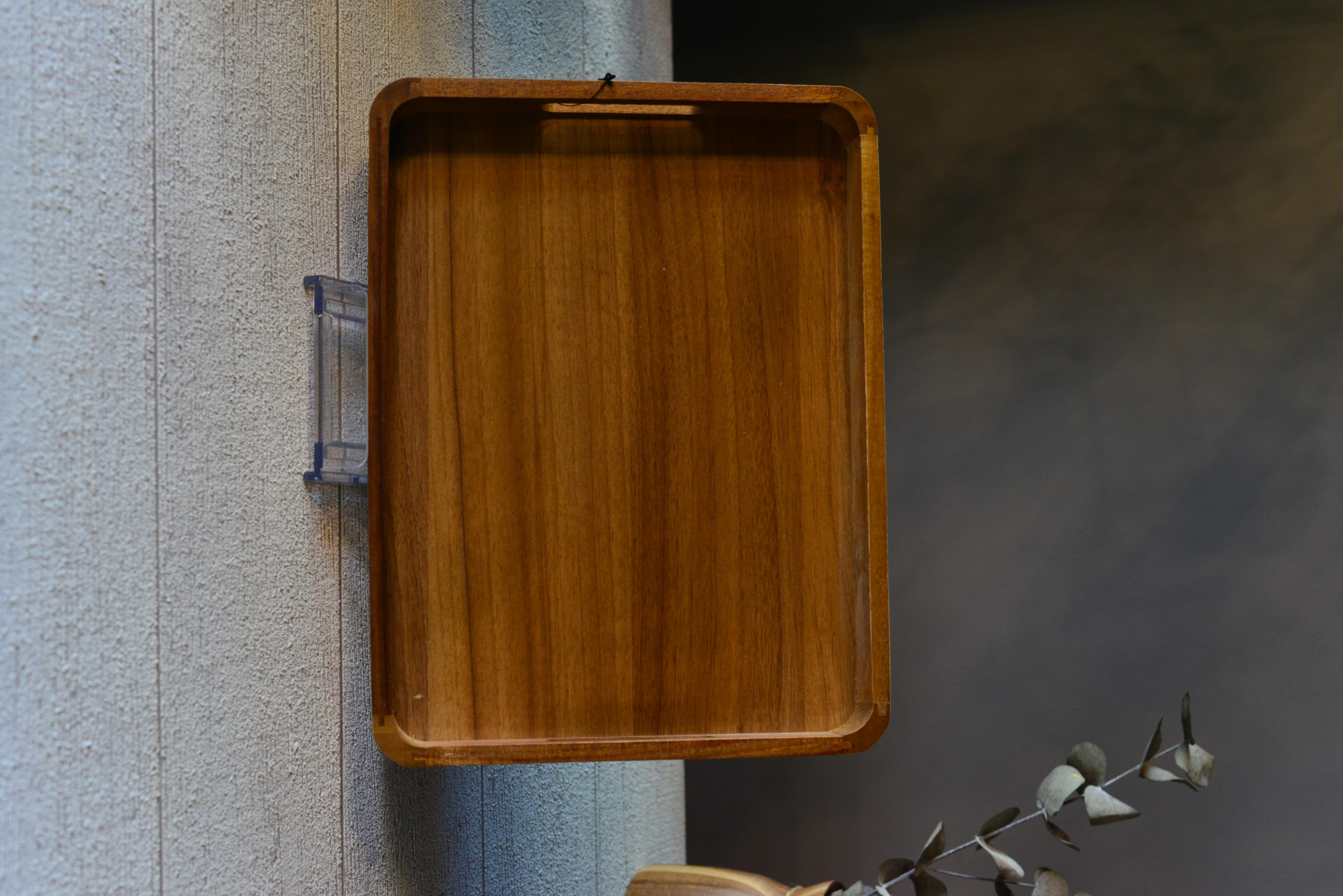 Akasya Dikdörtgen Çay Tepsisi Küçük Boy - 1 Adet