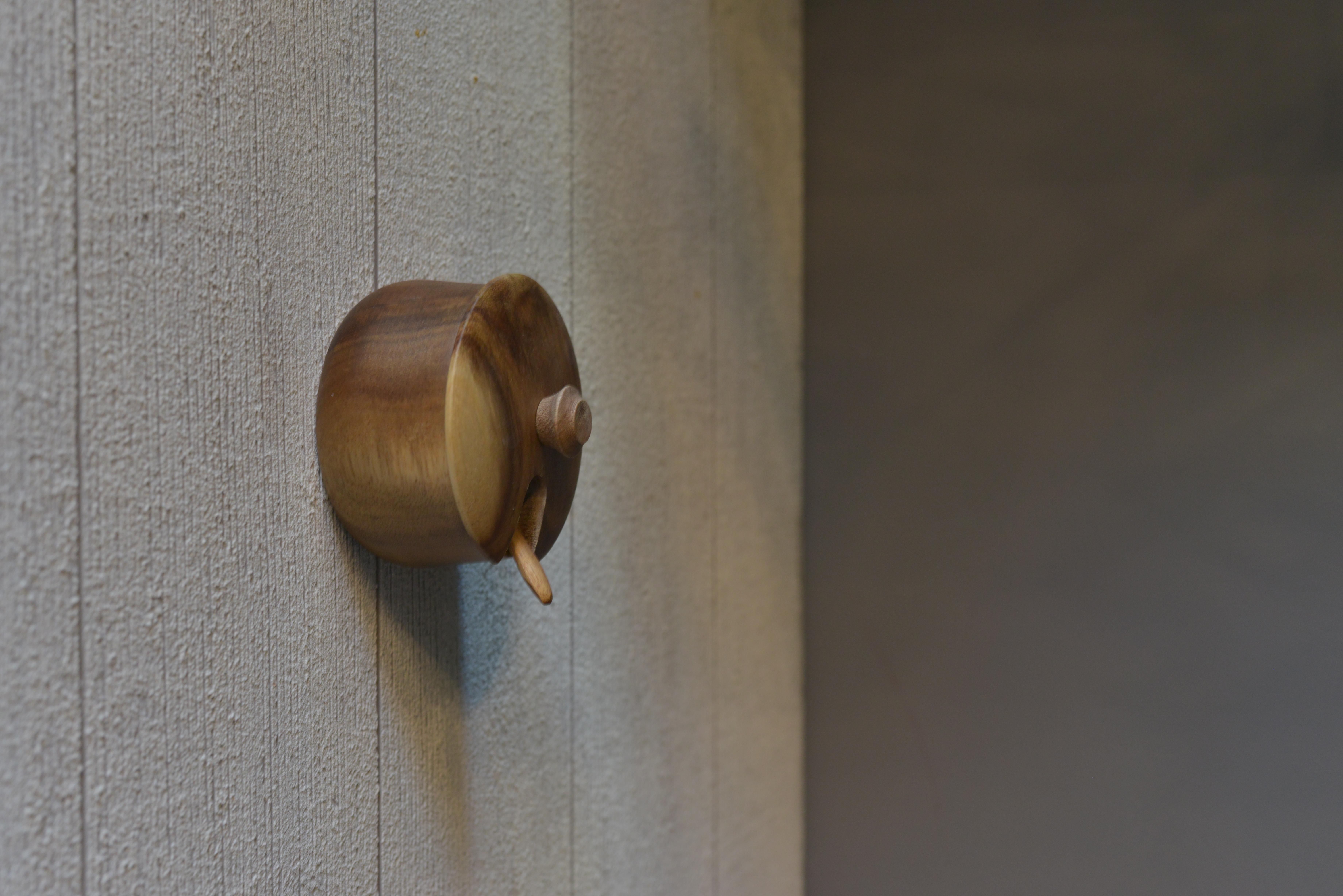 Akasya Kaşıklı Baharatlık & Şekerlik - 1 Adet