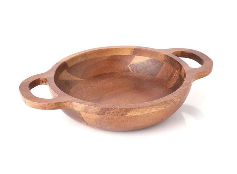 Akasya Kulplu Orta Boy Meze Tabak - 1 Adet