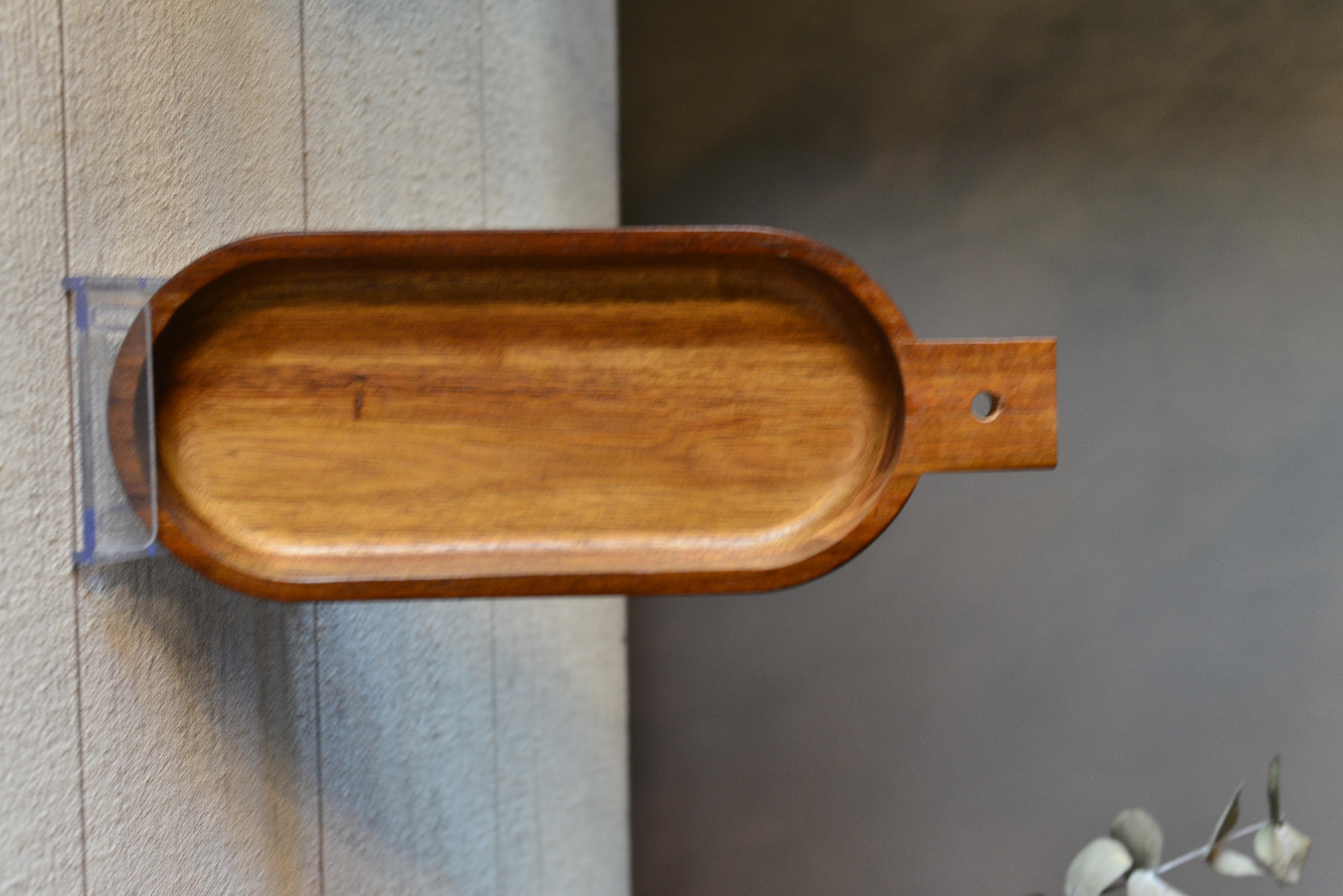 Akasya Kulplu Oval Sunumluk - 1 Adet