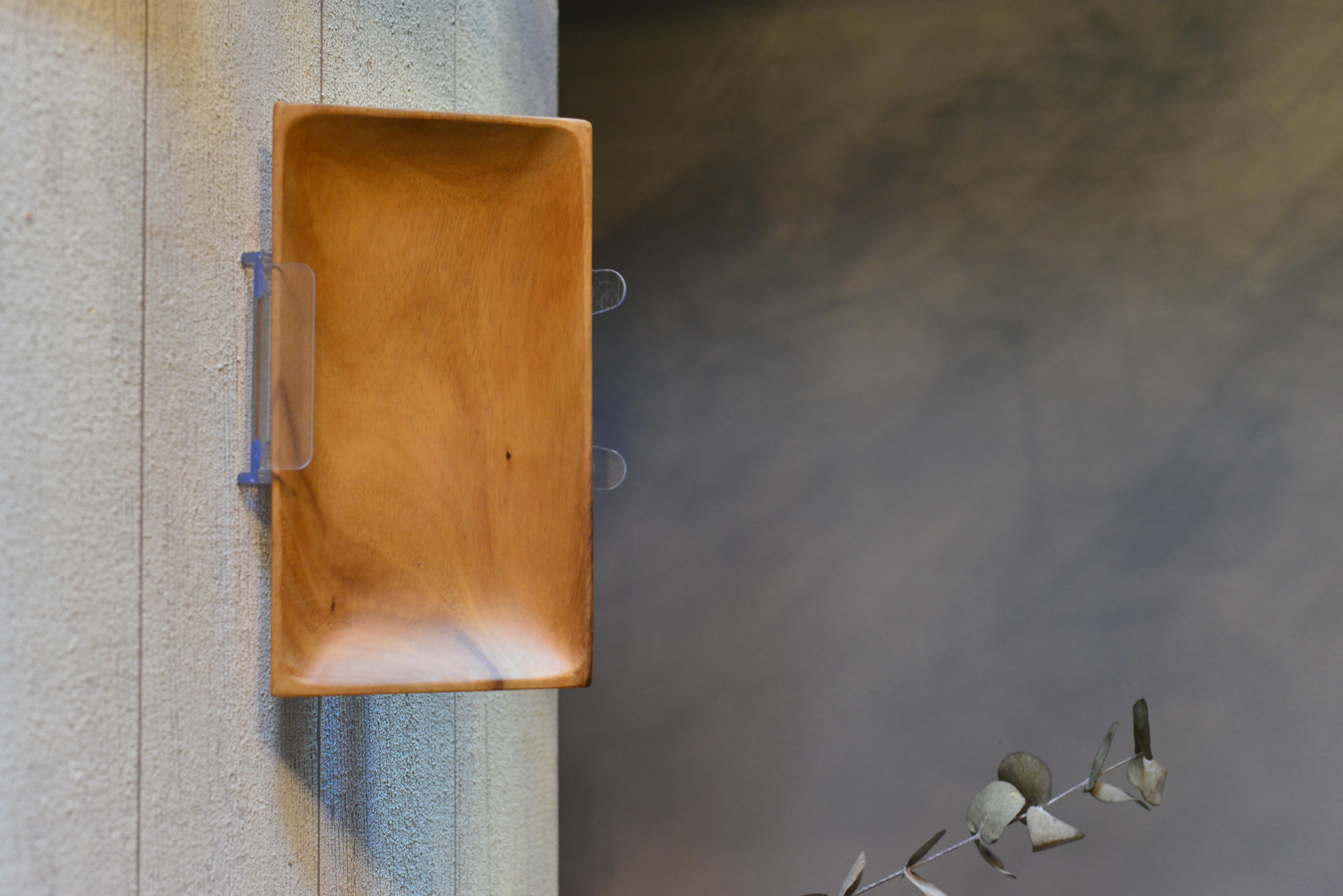 Akasya Orta Boy Dikdörtgen Kayık Sunumluk Servis - 1 Adet