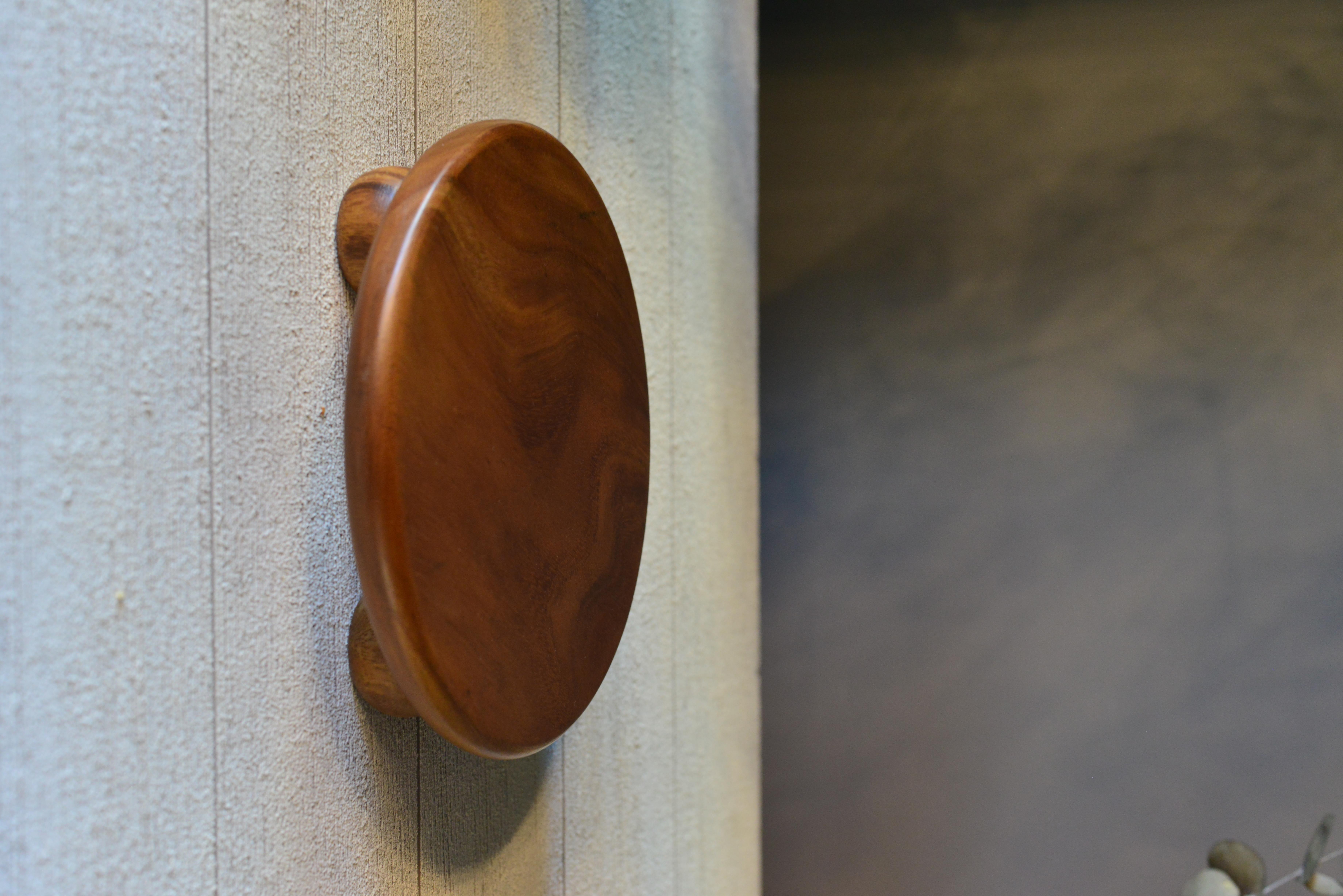 Akasya Top Ayaklı Yuvarlak Sunumluk - 1 Adet