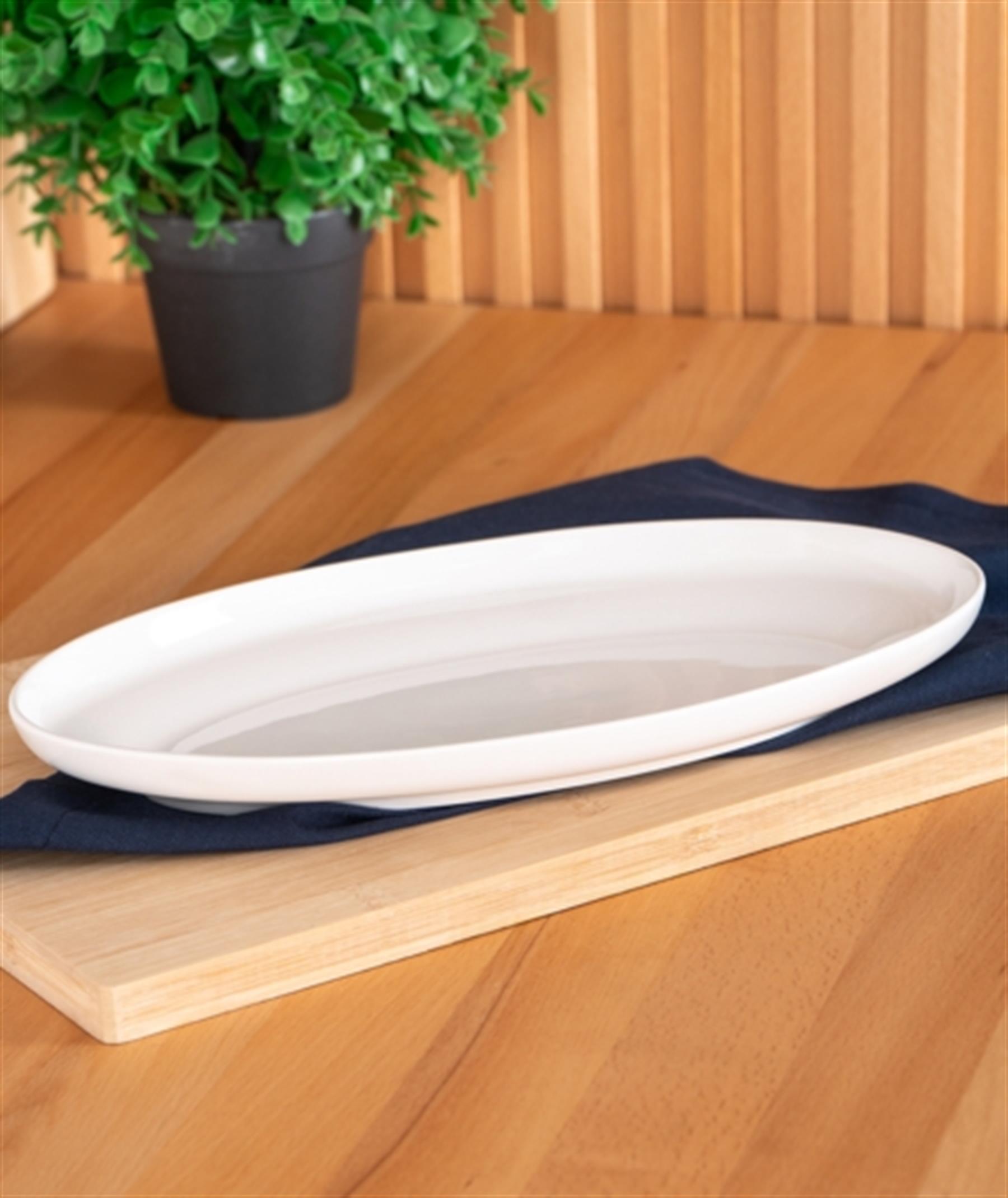 Aria Collection Oval Kayık Tabak - 30 cm