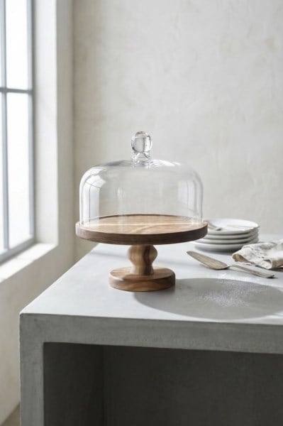 Arlina Akasya Ayaklı Pasta Standı - 27 cm