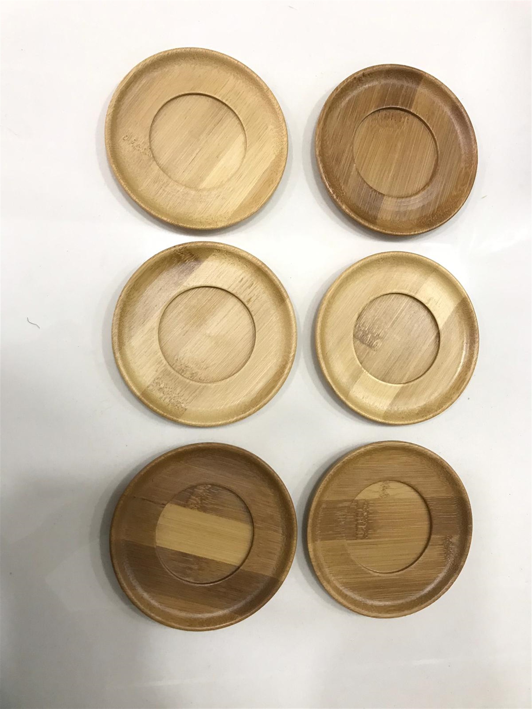 Bambu 6 Lı Çay Tabağı 