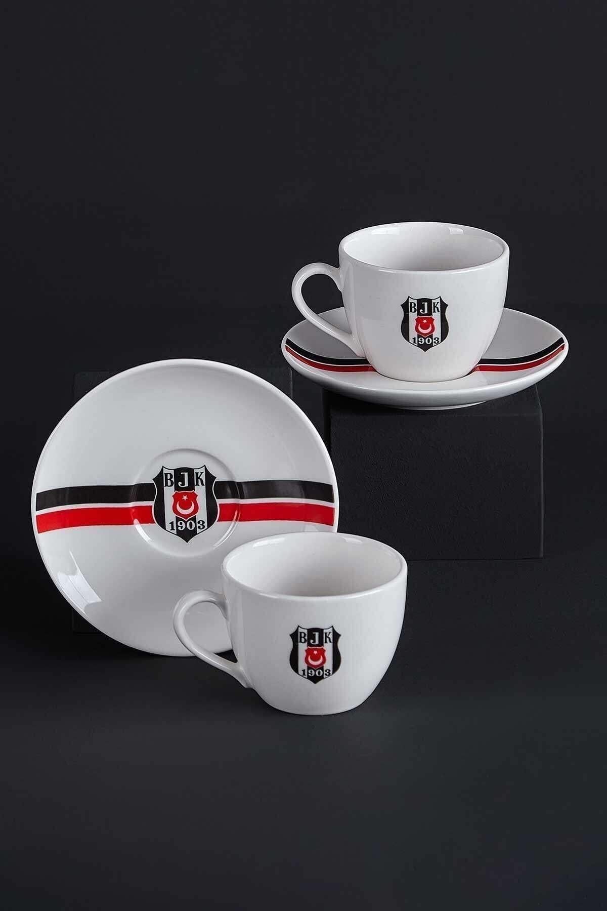 Beşiktaş Lisanslı 1903 2'li Çay Fincan Takımı