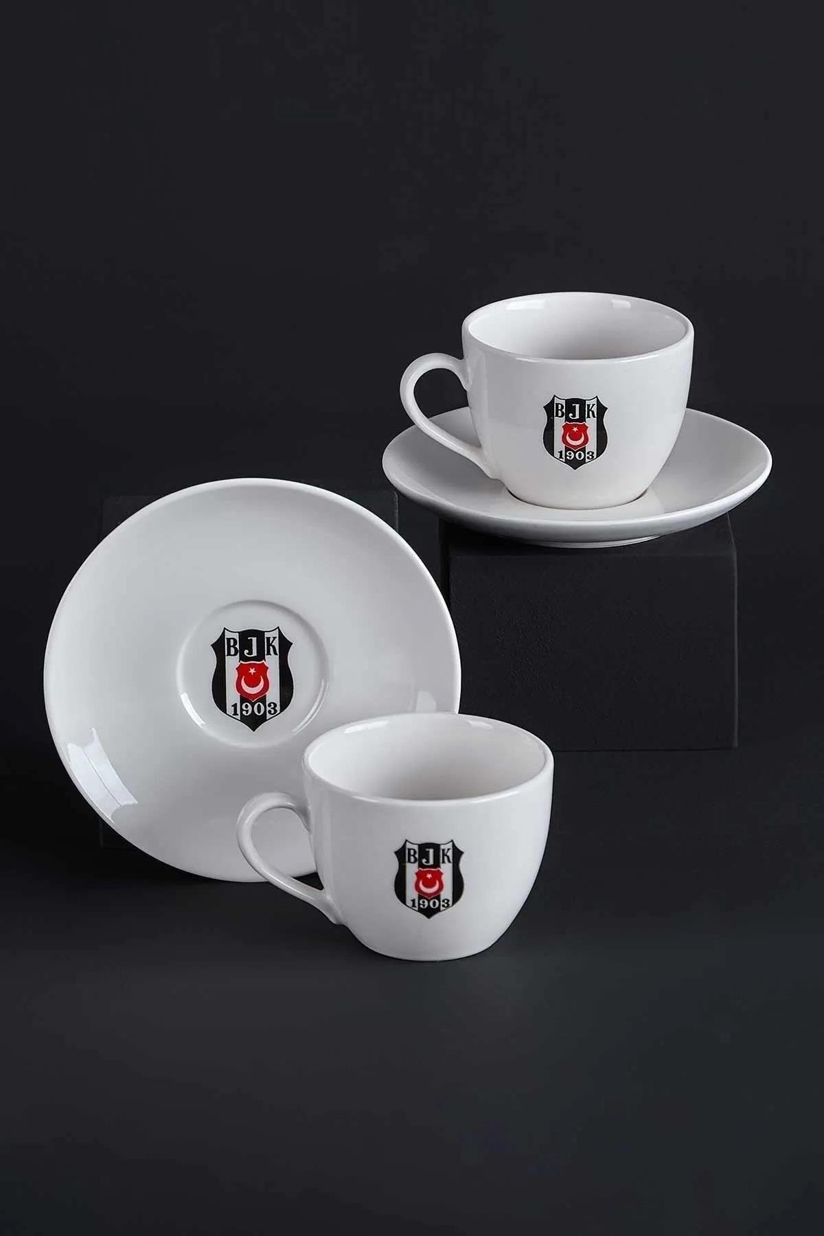 Beşiktaş Lisanslı 1903 2'li Çay Fincan Takımı