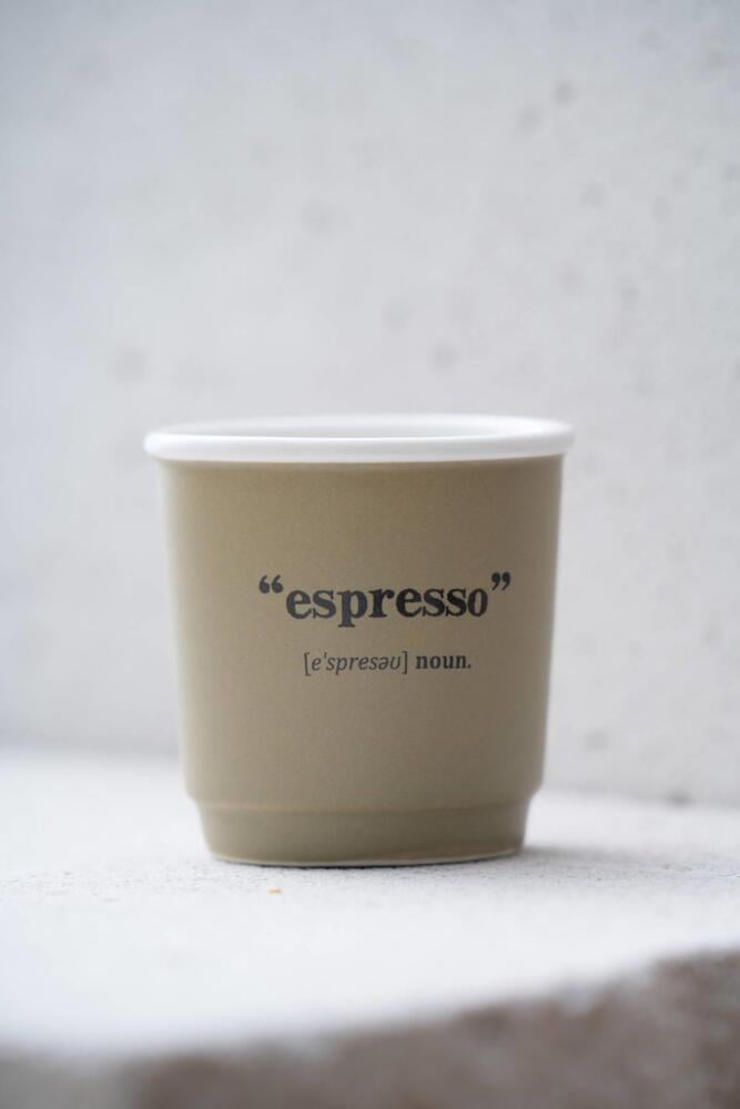 Blush Espresso Fincanı Gri - 90 ml  - 1 Adet