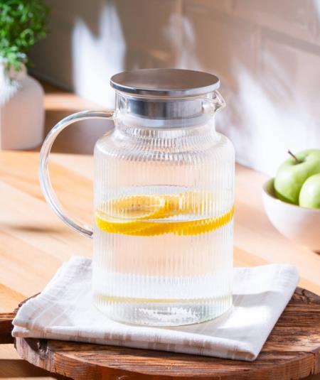 Borosilikat Cam Sürahi - 1700 ML