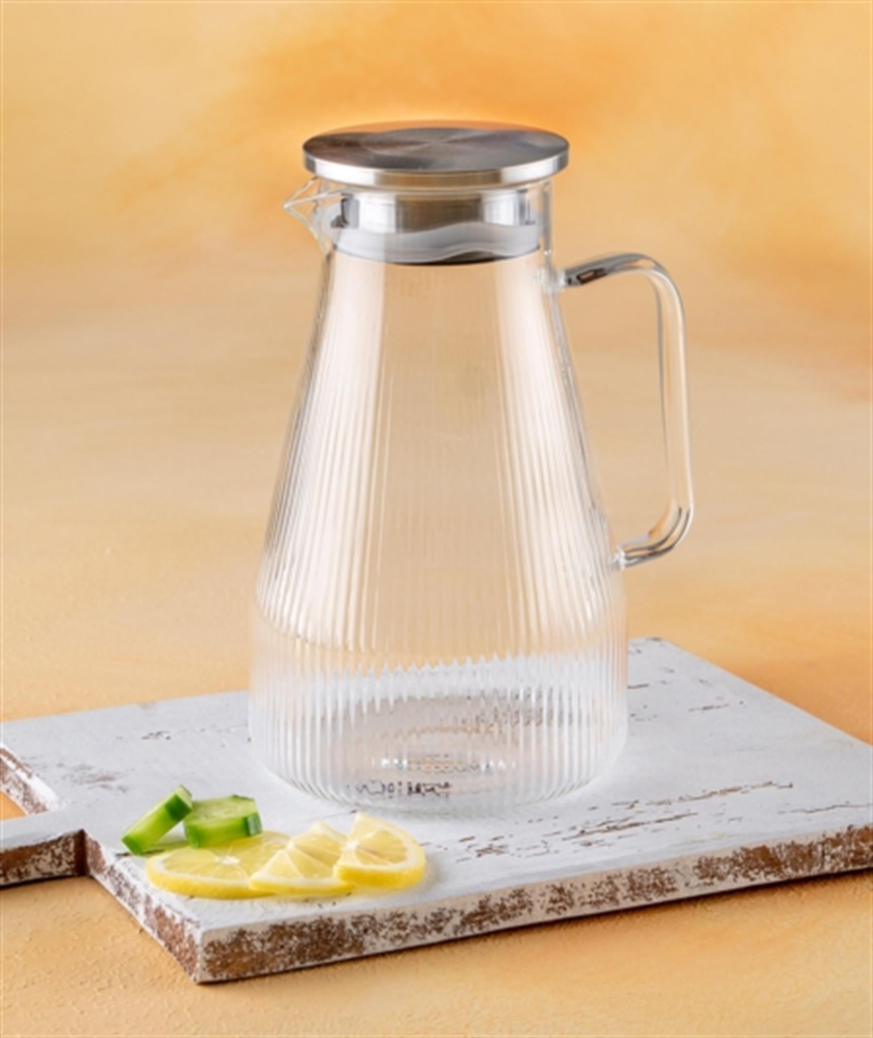 Borosilikat Cam Sürahi - 1800 ML