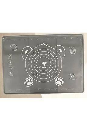 Büyük Boy Silikon Hamur Matı - Gri