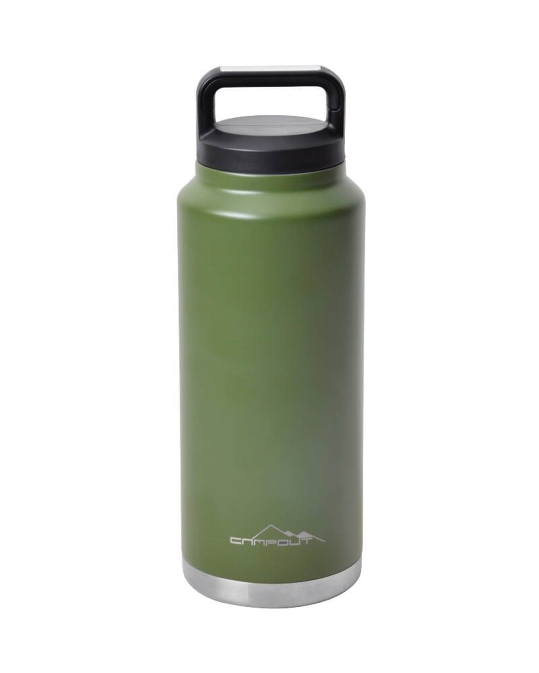 Campout Çift Katmanlı Çelik Termos 1000 ML - Yeşil