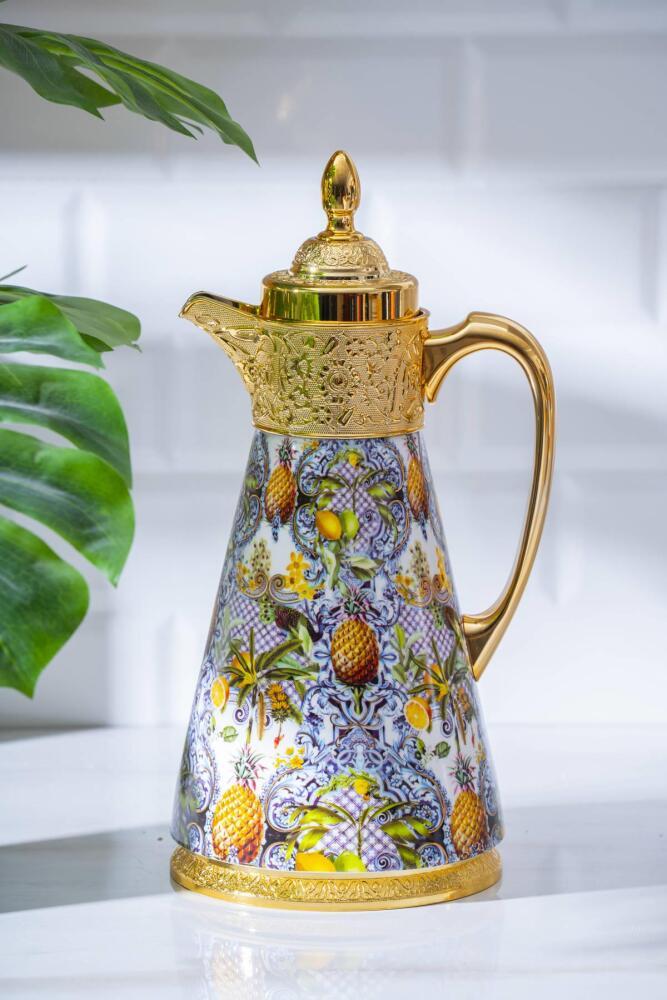 Capri Porselen Cam Termos - 1 L