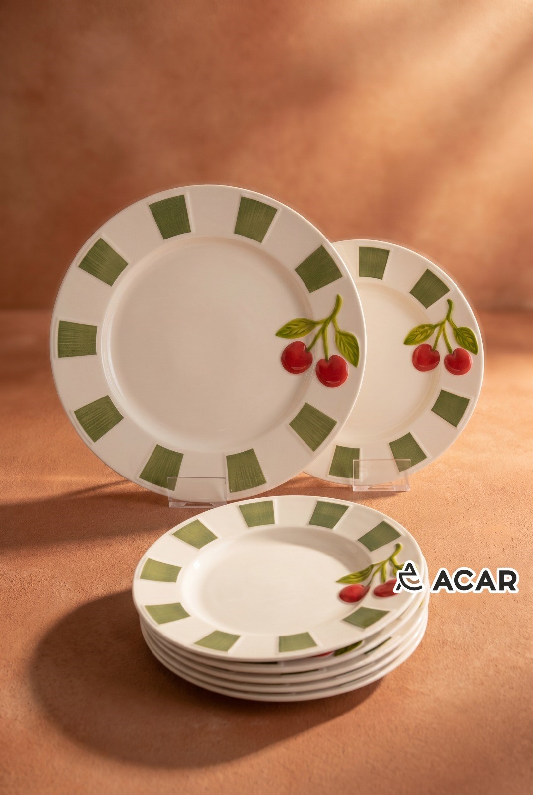 Cherry Much Collection 7 Parça Pasta Seti - Green