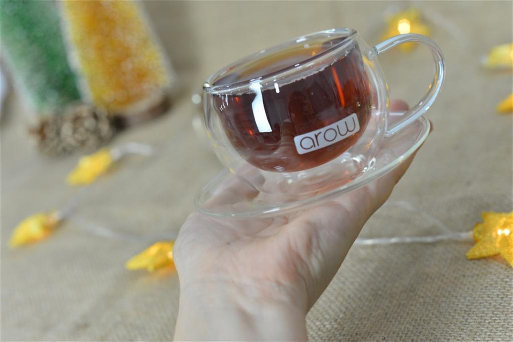 Çift Çidarlı 2 Lİ Çay Seti