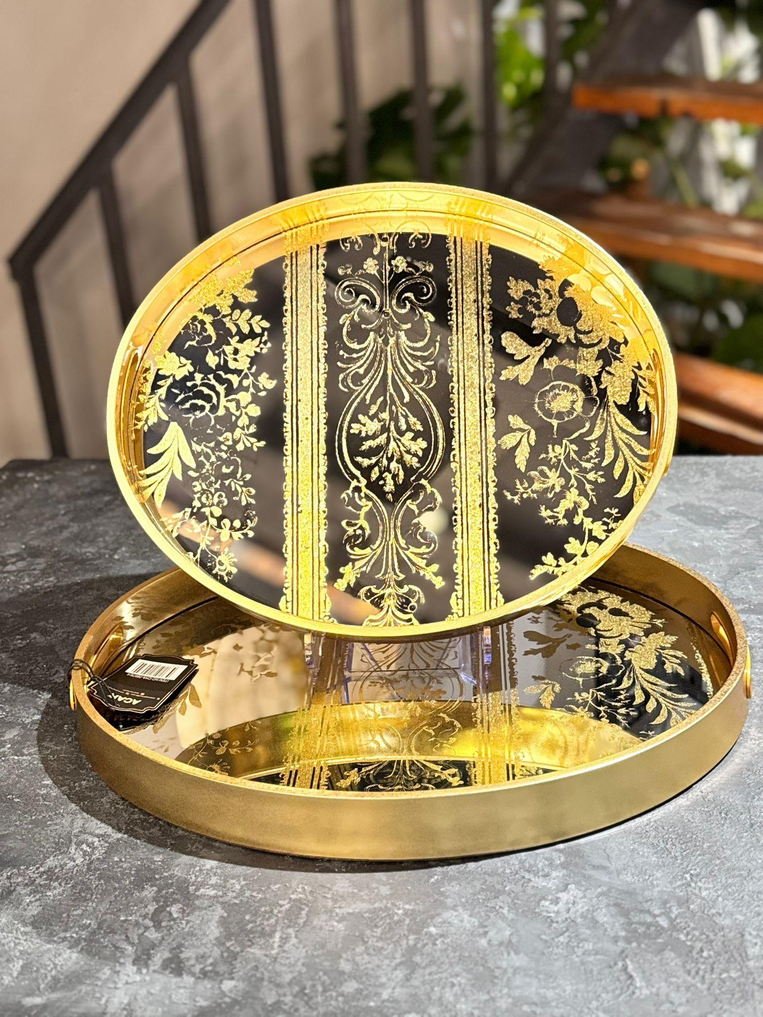 Kaia 2 li Cam Tepsi Seti