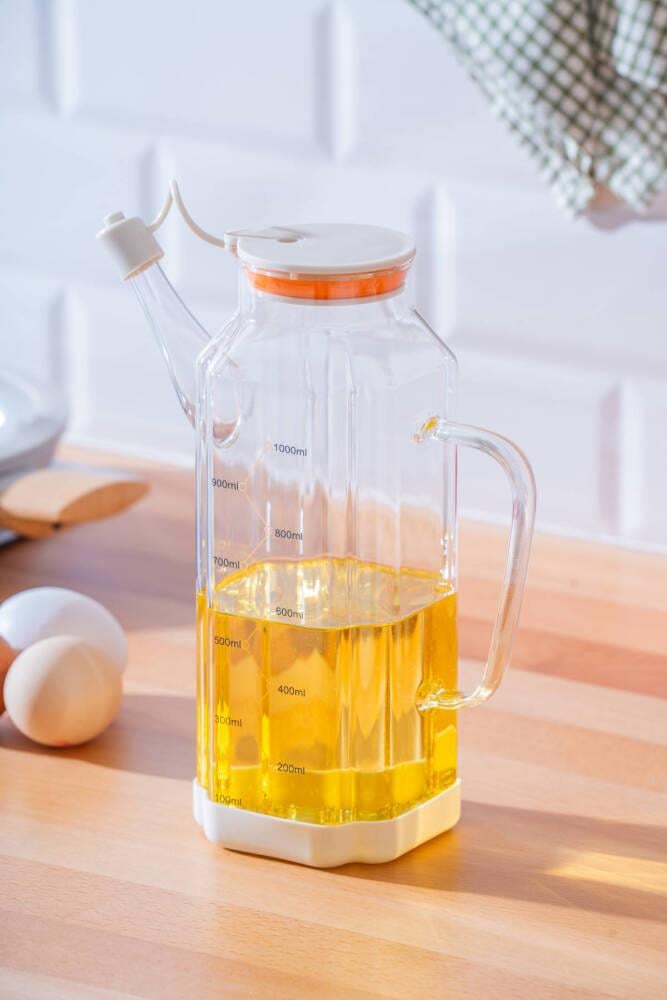 Lume Cam Yağdanlık - 1000 ml / Beyaz