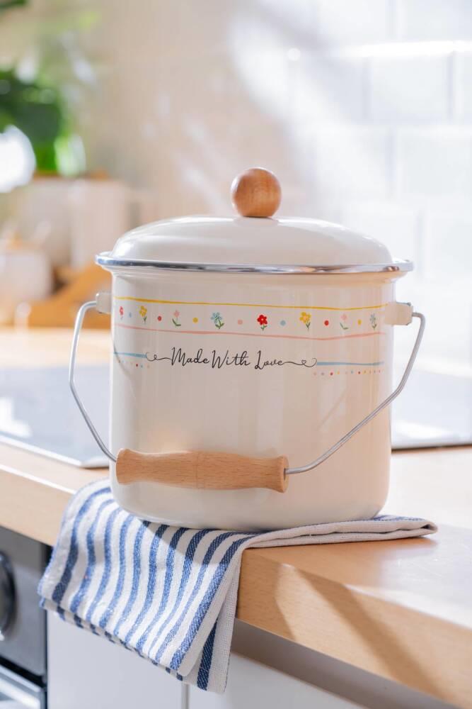 Made With Love Emaye Bakraç - 16 cm