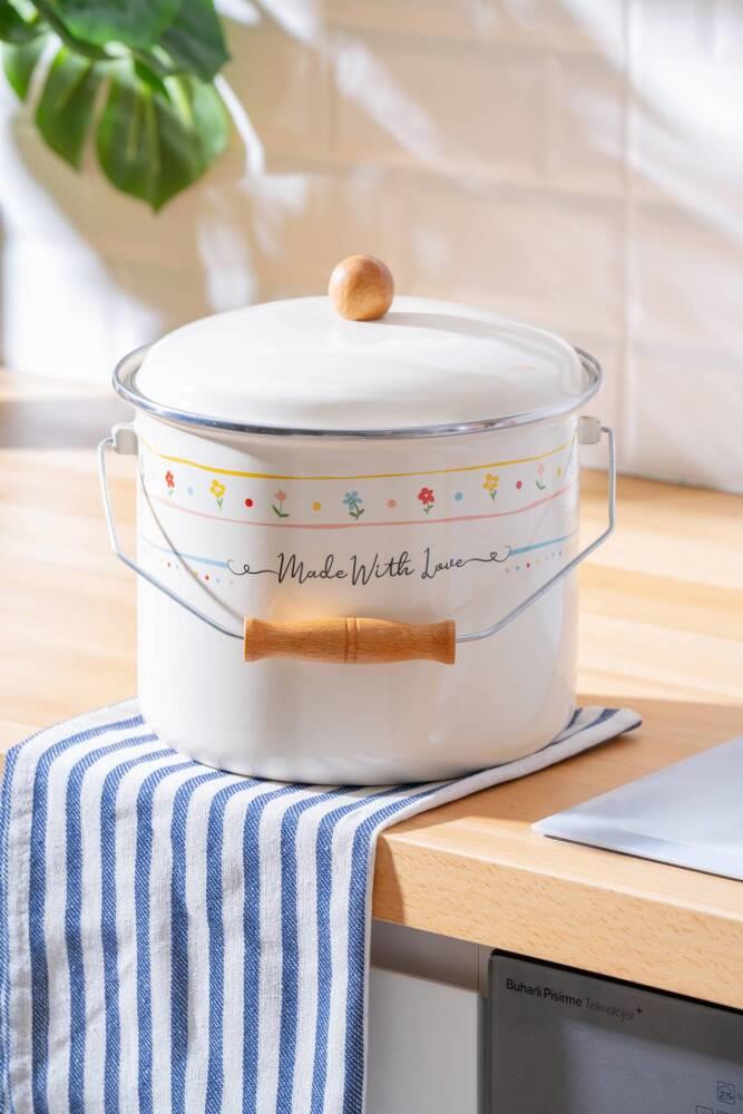 Made With Love Emaye Bakraç - 20 cm