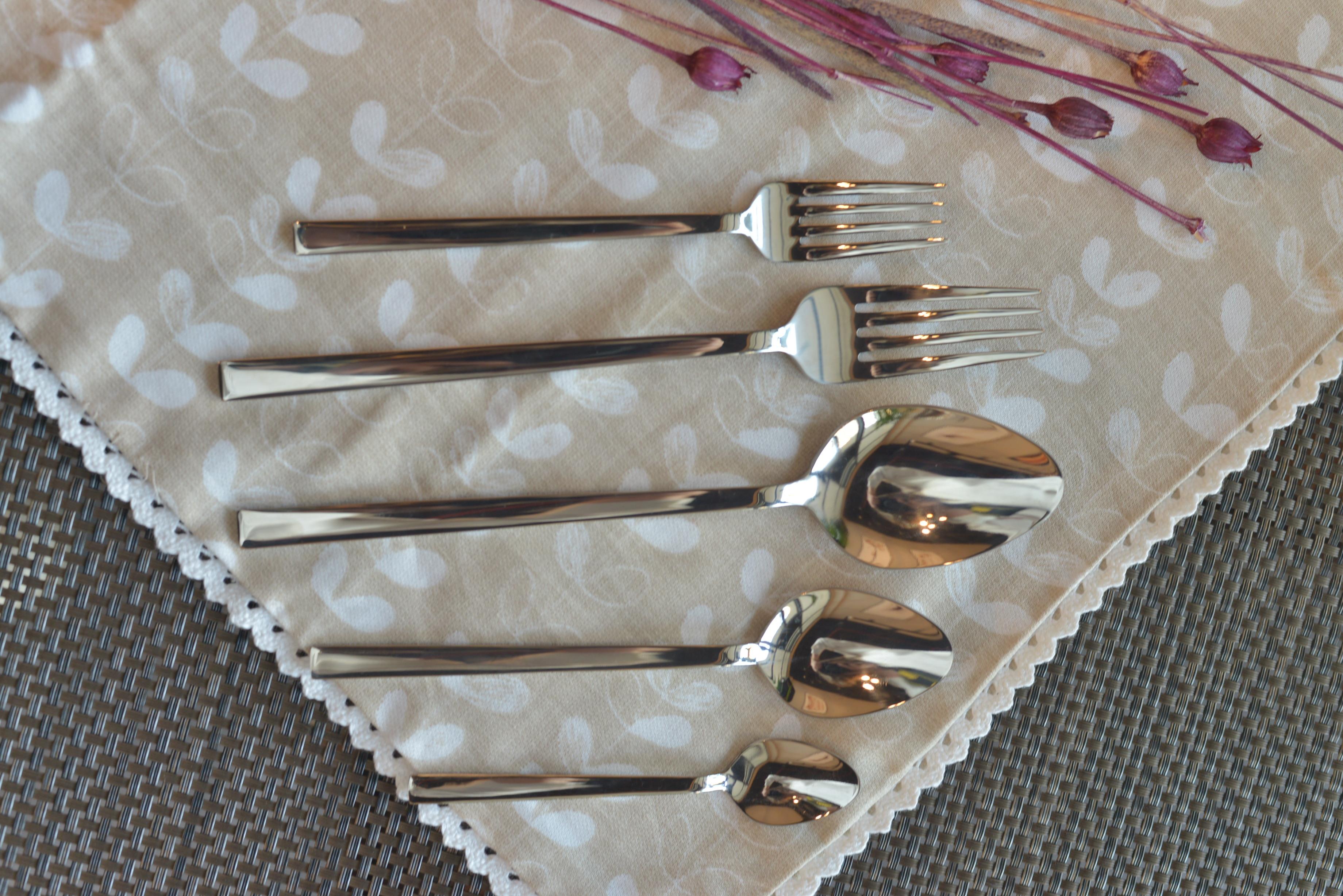 Marmara 60 Parça 12 Kişilik 18/10 Paslanmaz Çelik Çatal Kaşık Takımı