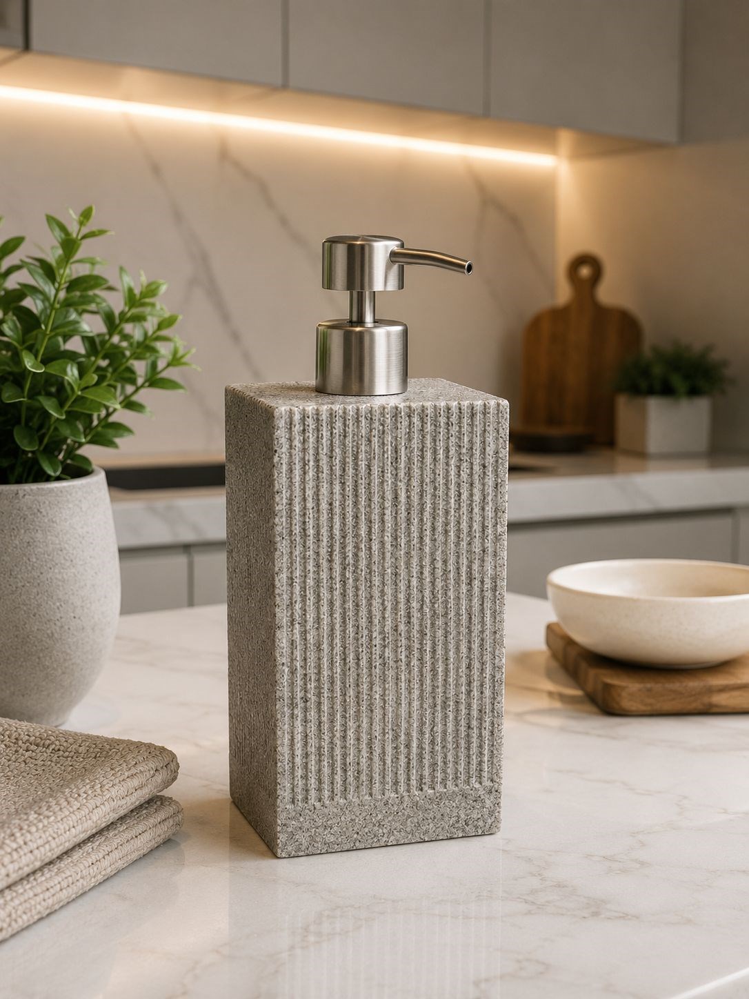 Marmo Sıvı Sabunluk 750 ML - Gri