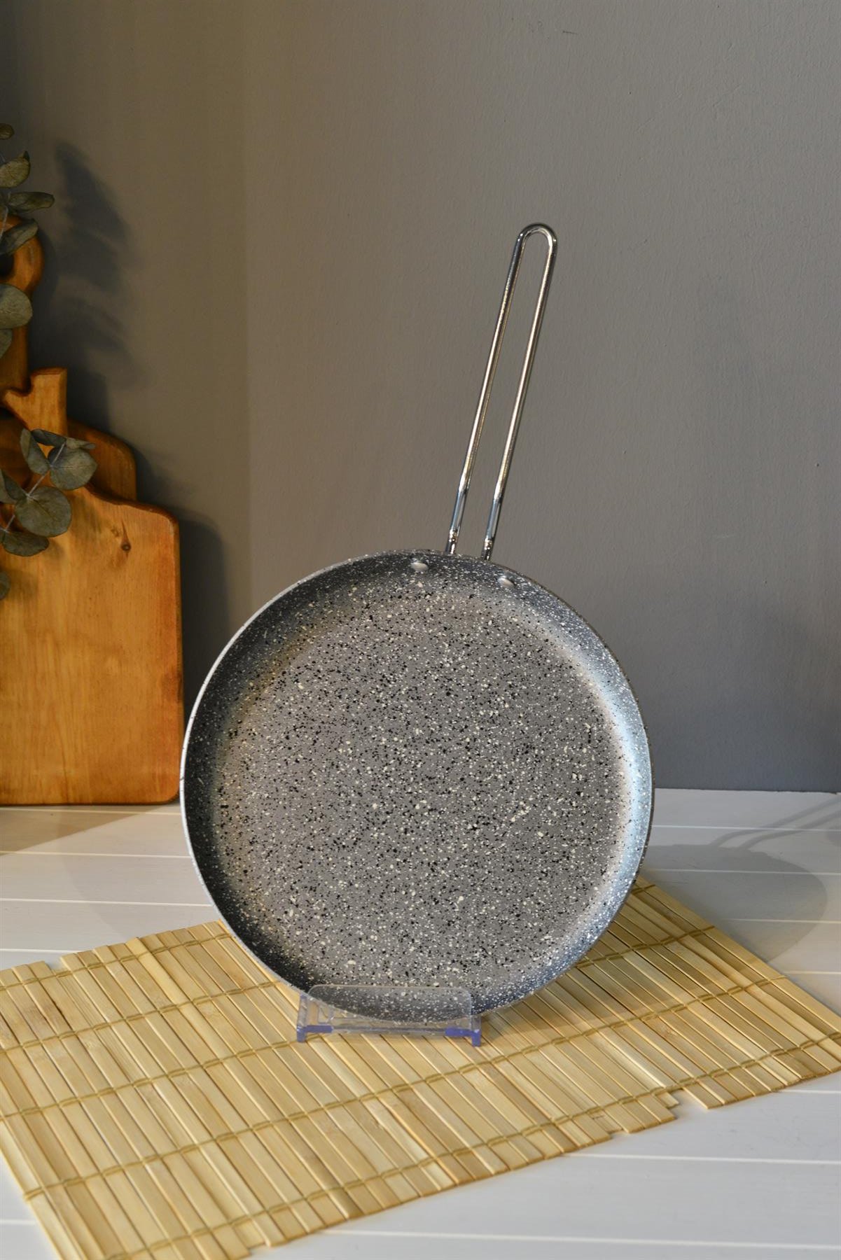 Oms 26 Cm Granit Krep Tava