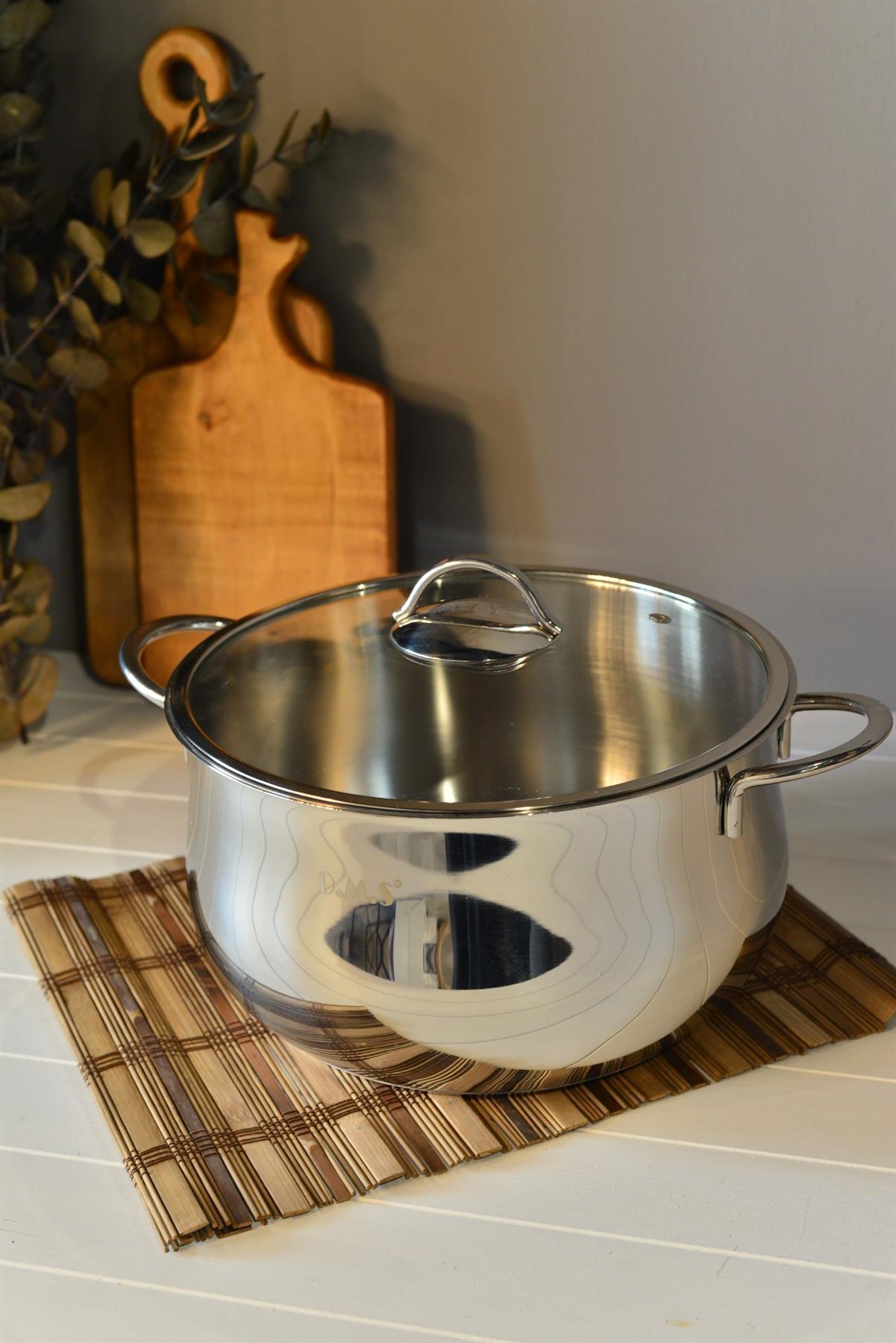 OMS Derin Çelik Tencere - 26 cm