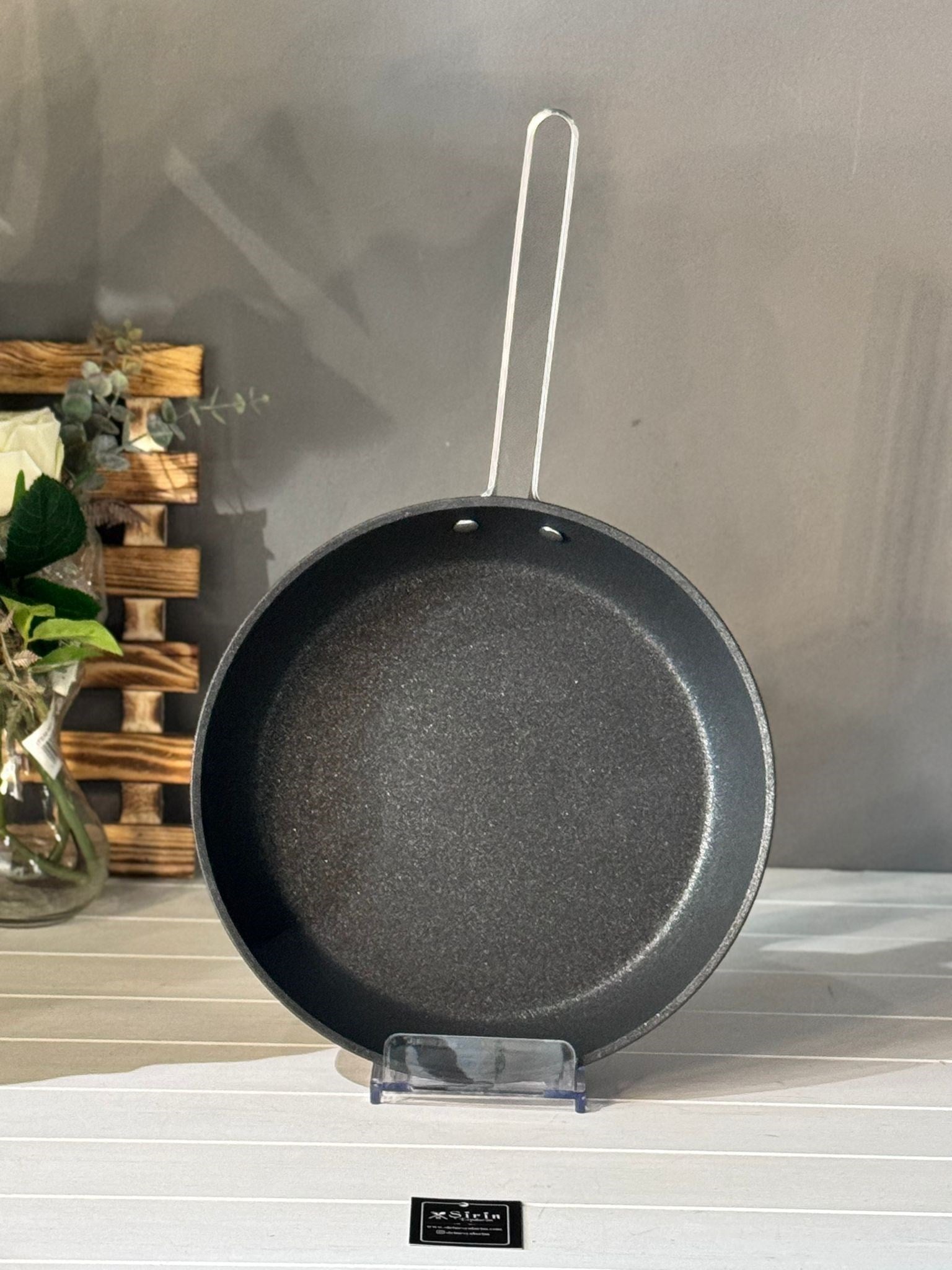 OMS Stone Armor / 10 Yıl Çizilmeme Garantili - 26 cm Saplı Tava