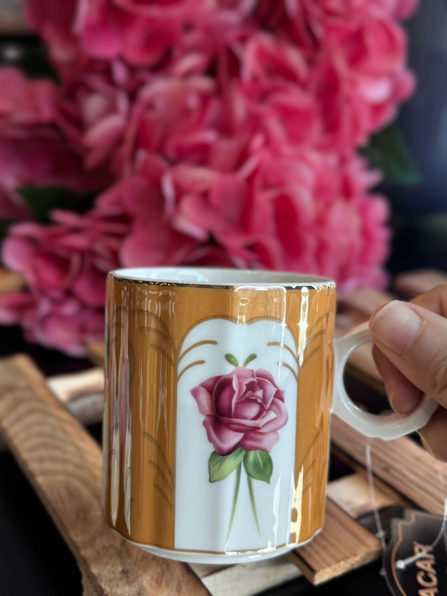 Orange Rose Collection Mug Kupa Bardak - 150 ml / 1 Adet