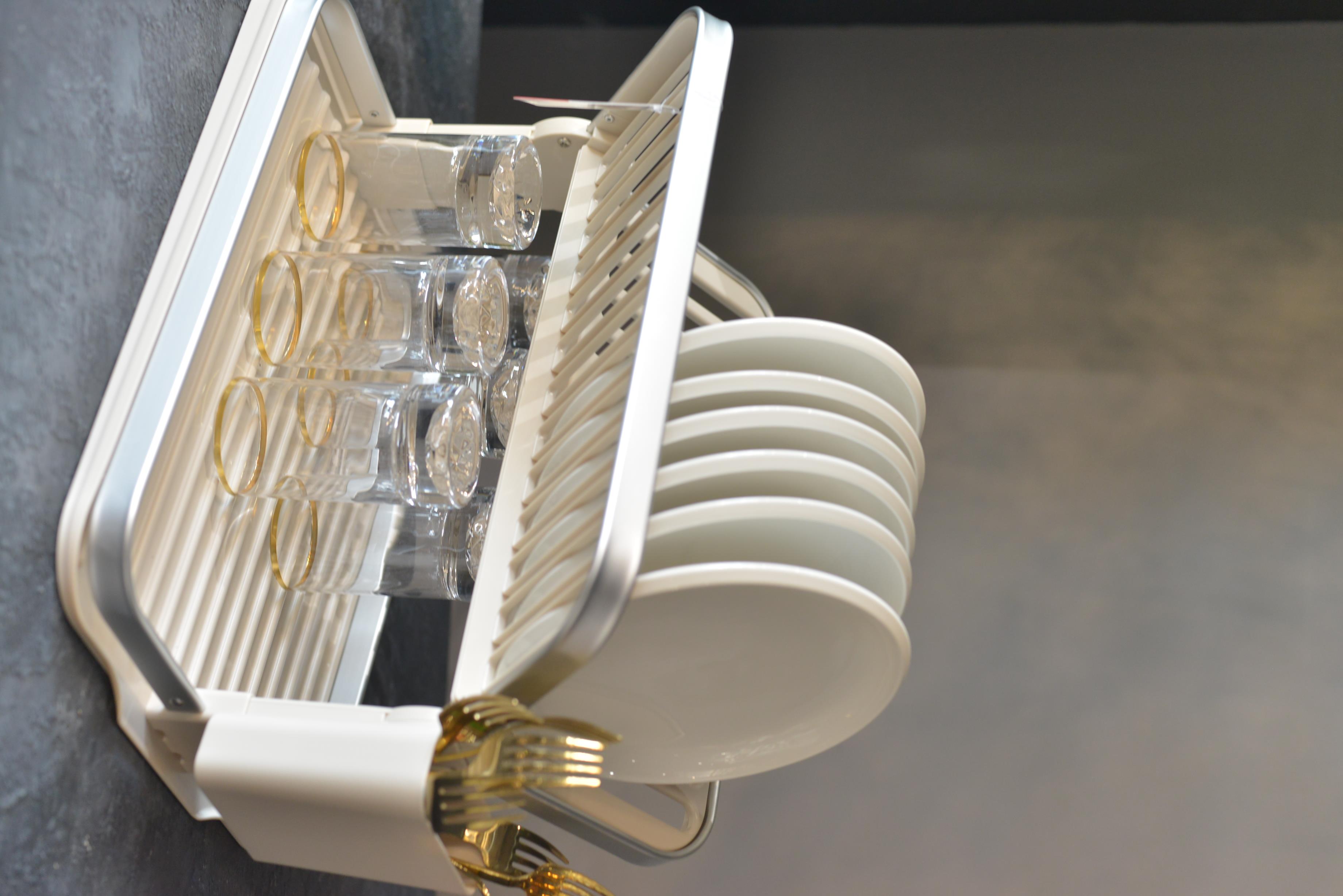 Paslanmaz Alüminyum 2 Katlı Bulaşıklık 