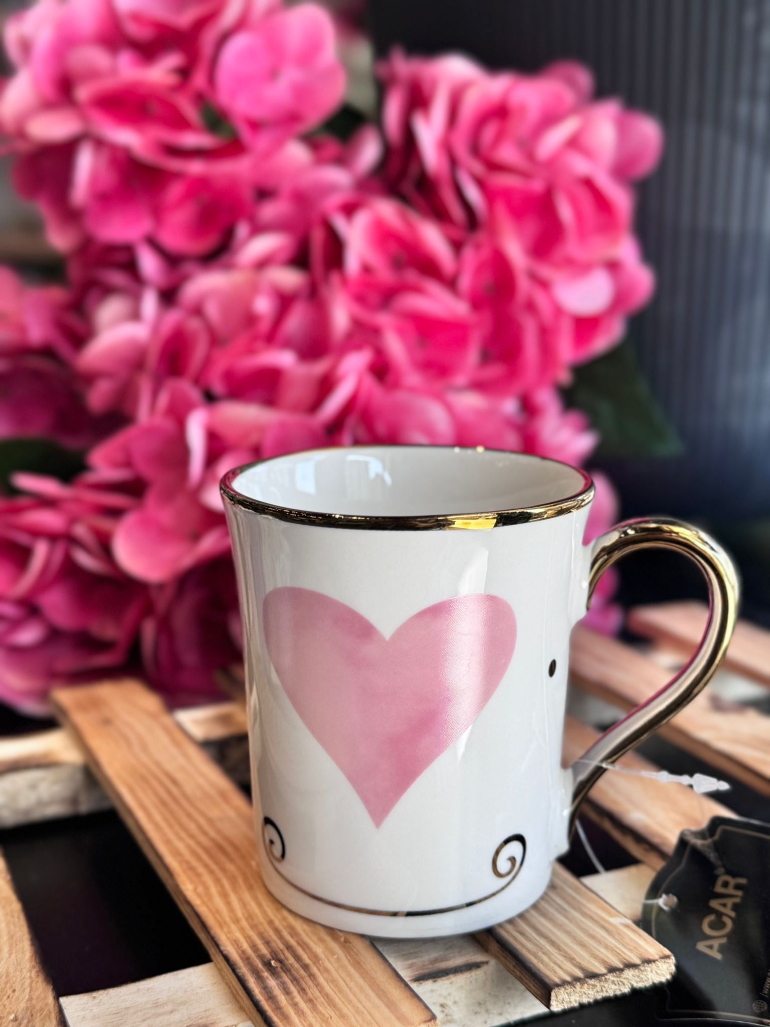 Pink Lucille Collection Mug Kupa Bardak - 175 ml / 1 Adet
