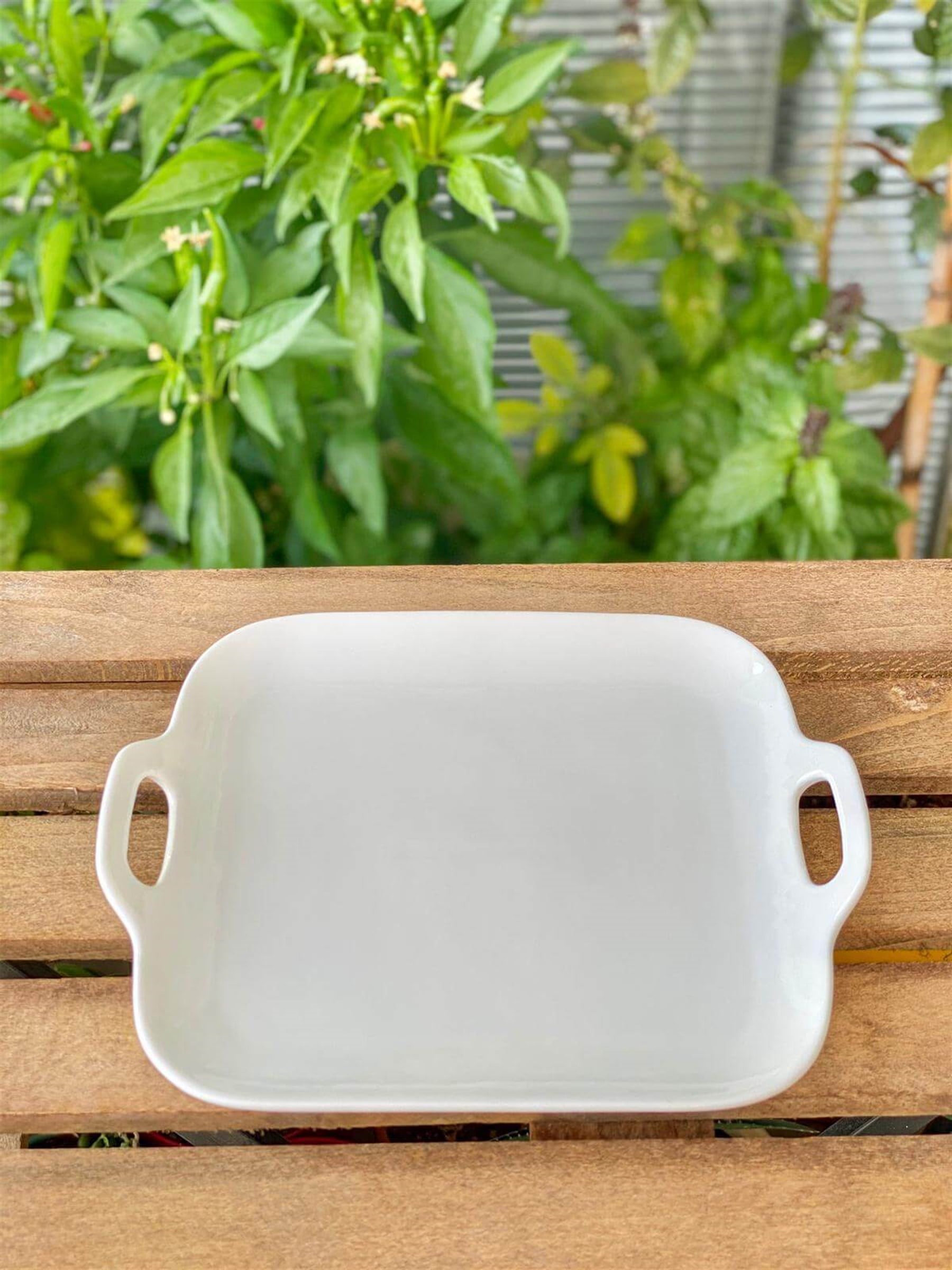 Porselen Pasta Tabak 21 cm